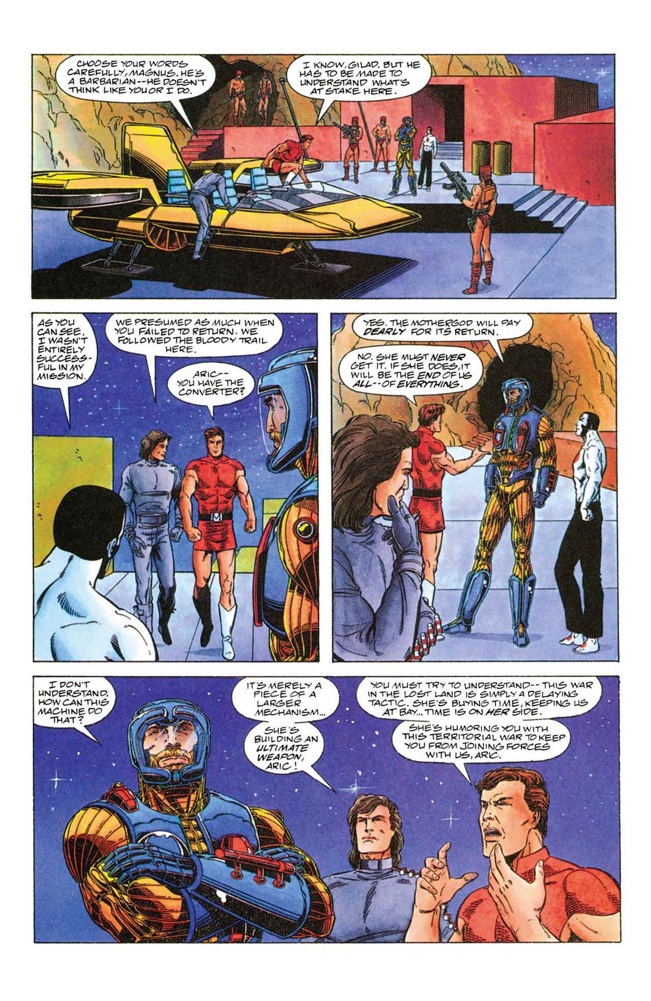 Read online X-O Manowar (1992) comic -  Issue #8 - 7