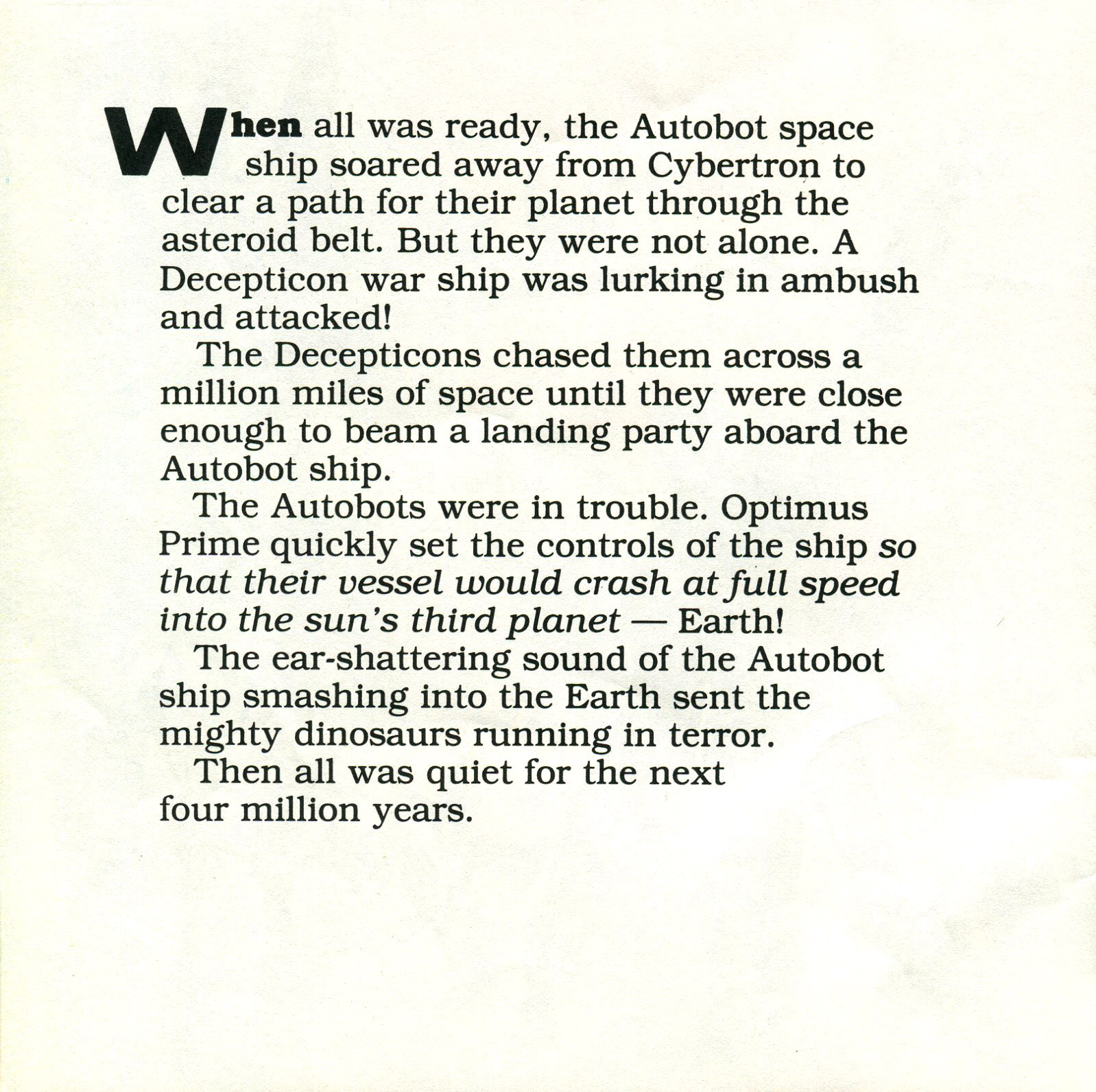 Read online The Transformers: Battle for Cybertron comic -  Issue # Full - 9