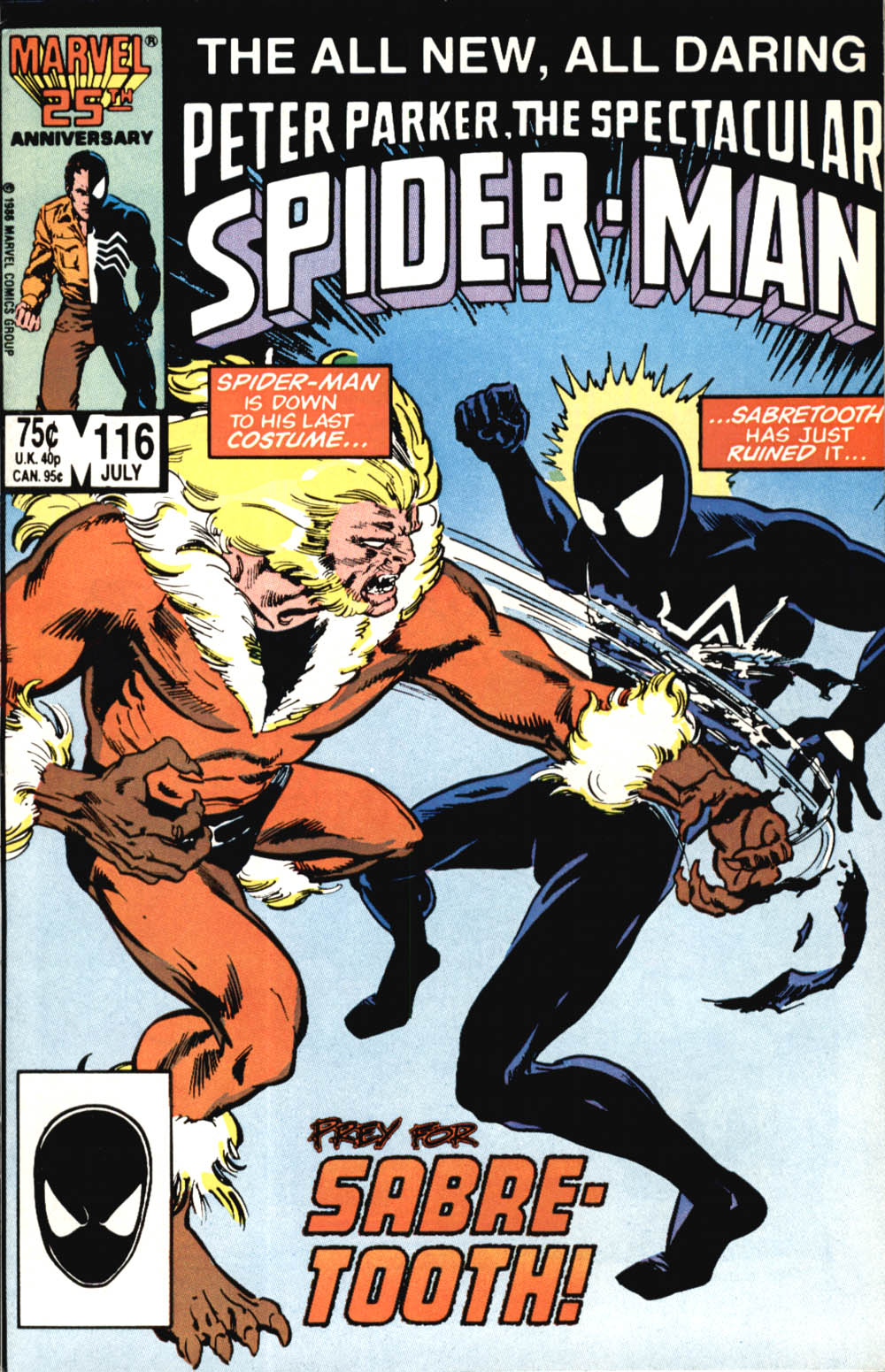 Read online The Spectacular Spider-Man (1976) comic -  Issue #116 - 1