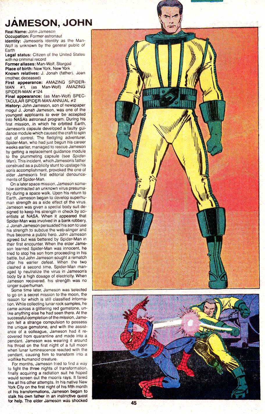 Read online The Official Handbook of the Marvel Universe Deluxe Edition comic -  Issue #6 - 47