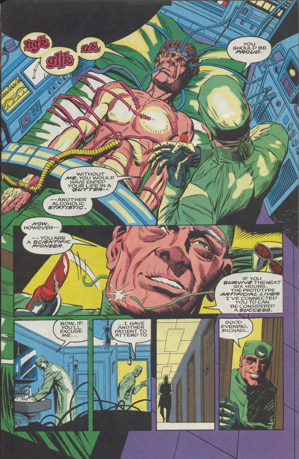 Read online Morbius: The Living Vampire (1992) comic -  Issue #4 - 4