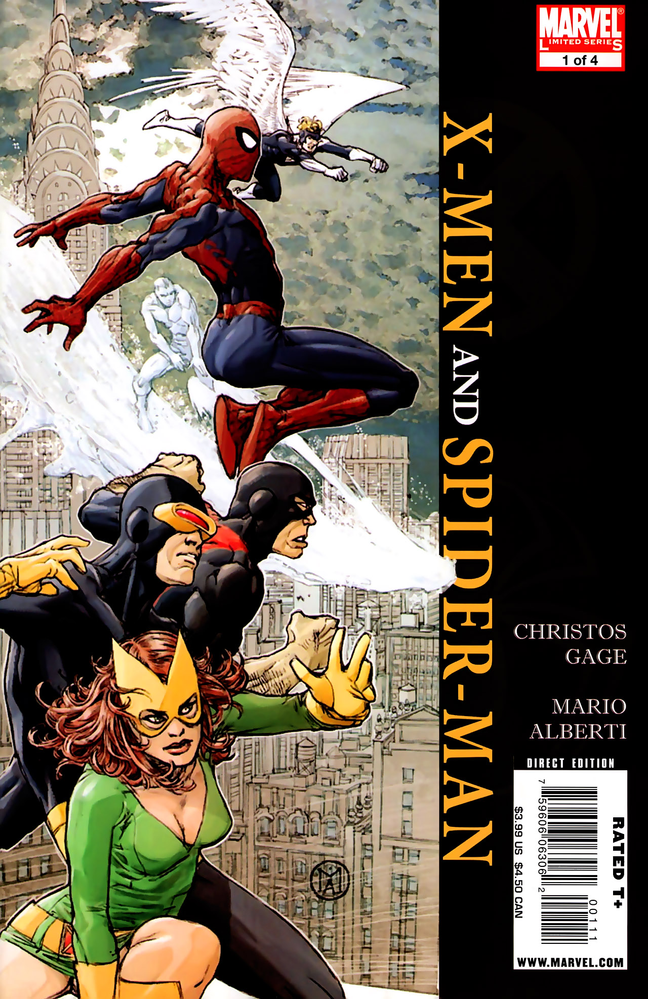 Read online X-Men/Spider-Man comic -  Issue #1 - 1