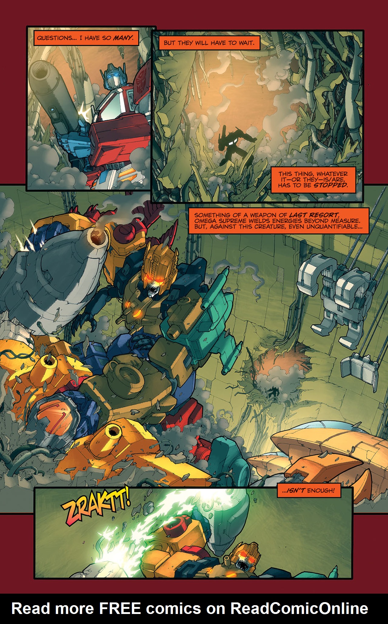 Read online Transformers Spotlight: Optimus Prime comic -  Issue # Full - 15