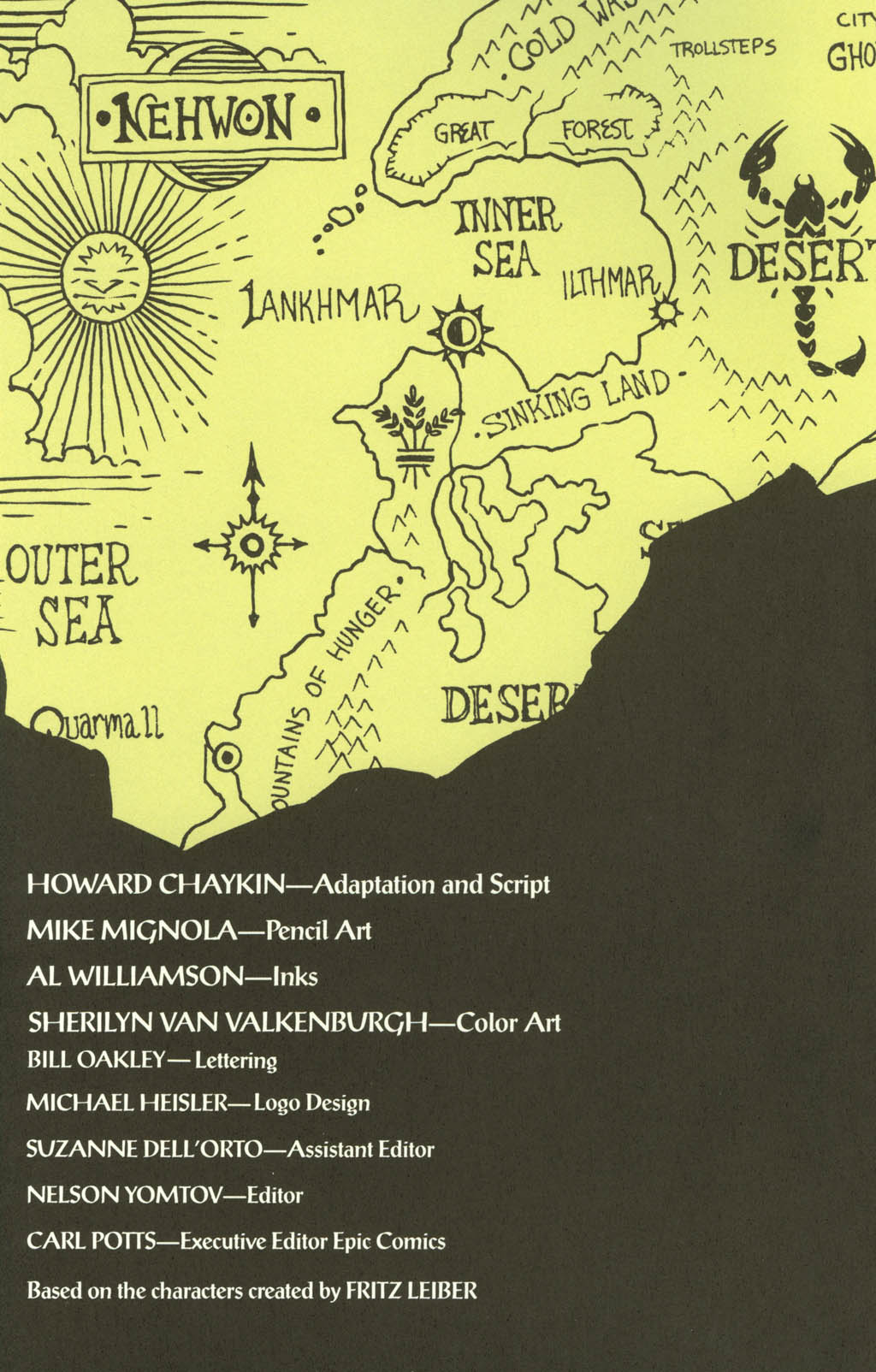 Read online Fafhrd and the Gray Mouser comic -  Issue #3 - 2