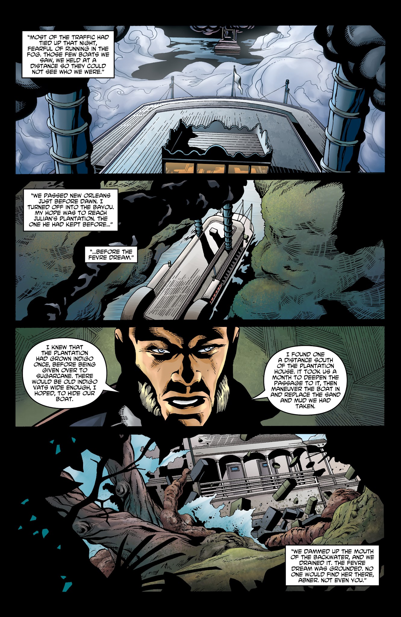 Read online George R.R. Martin's Fevre Dream comic -  Issue #10 - 8