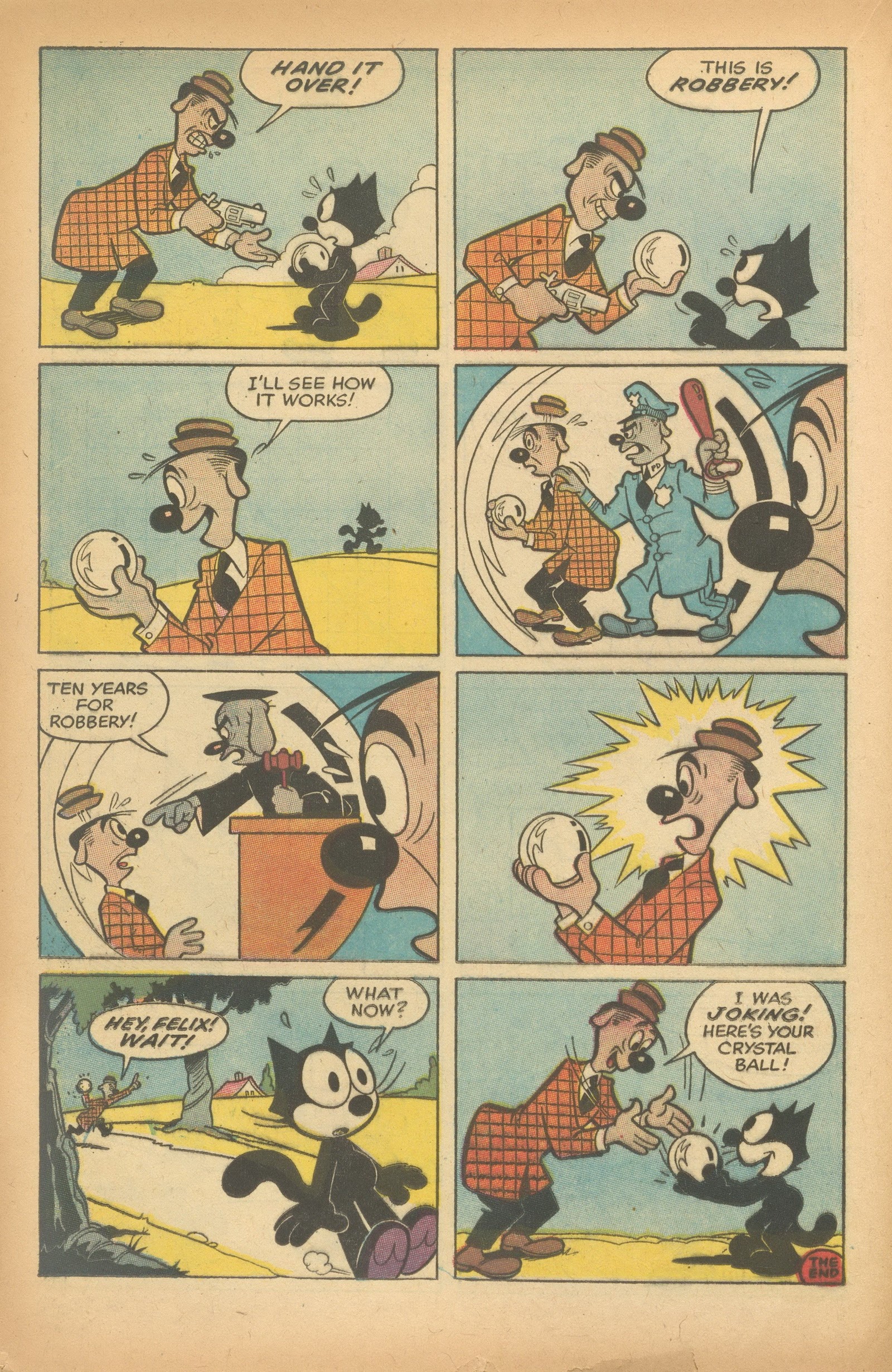 Read online Felix the Cat (1955) comic -  Issue #82 - 16