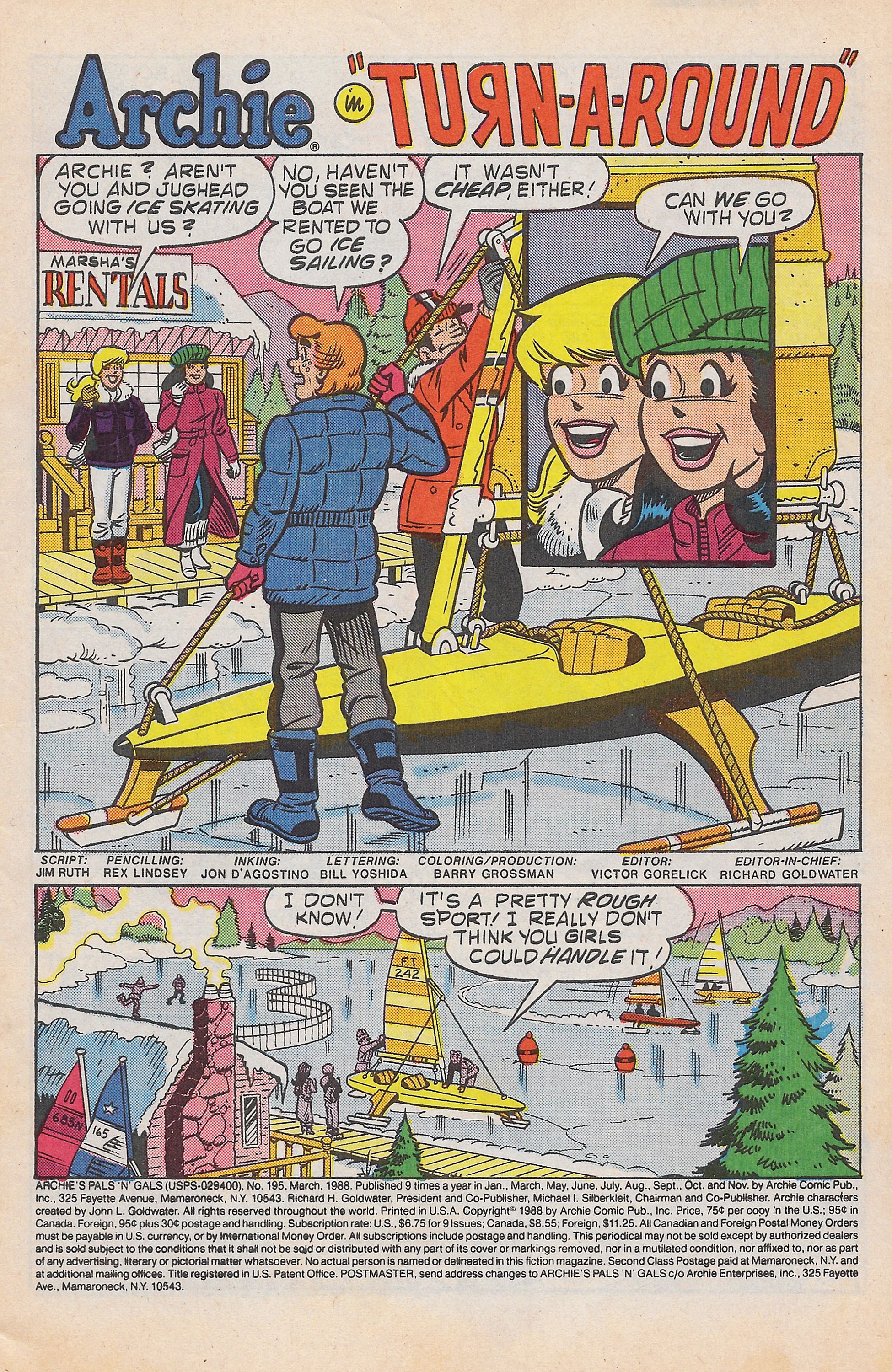Read online Archie's Pals 'N' Gals (1952) comic -  Issue #195 - 3