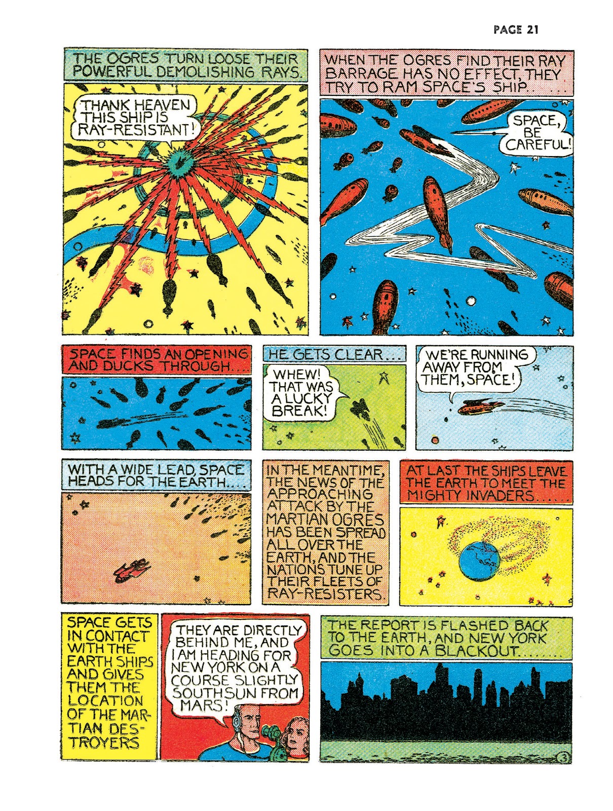 Turn Loose Our Death Rays and Kill Them All!: The Complete Works of Fletcher Hanks issue TPB (Part 1) - Page 51
