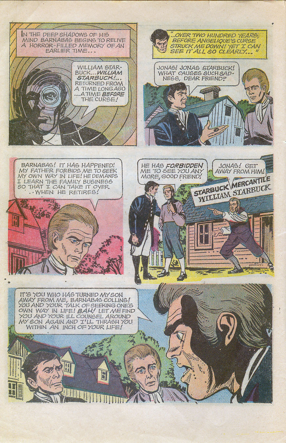 Read online Dark Shadows (1969) comic -  Issue #5 - 6