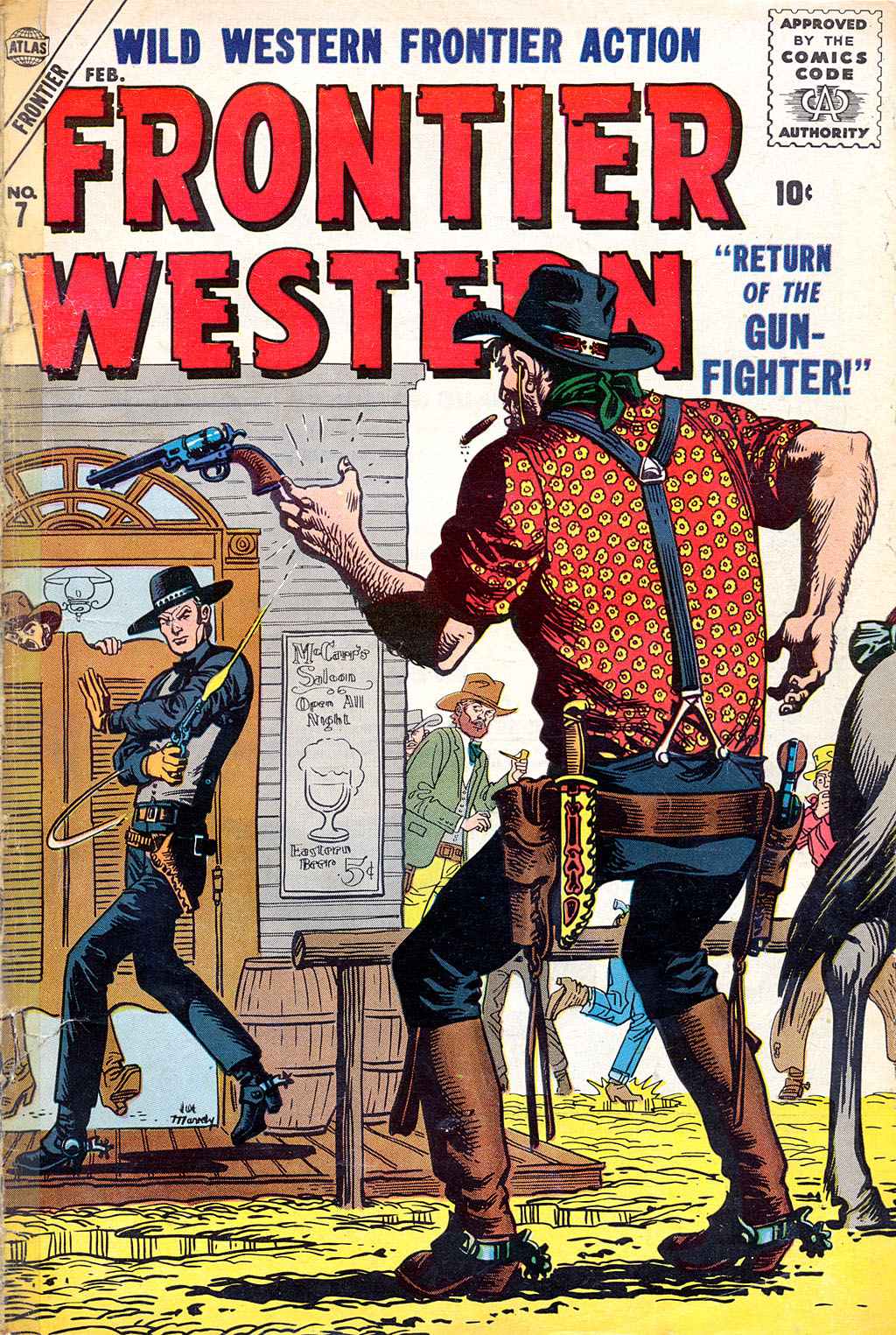 Read online Frontier Western comic -  Issue #7 - 1