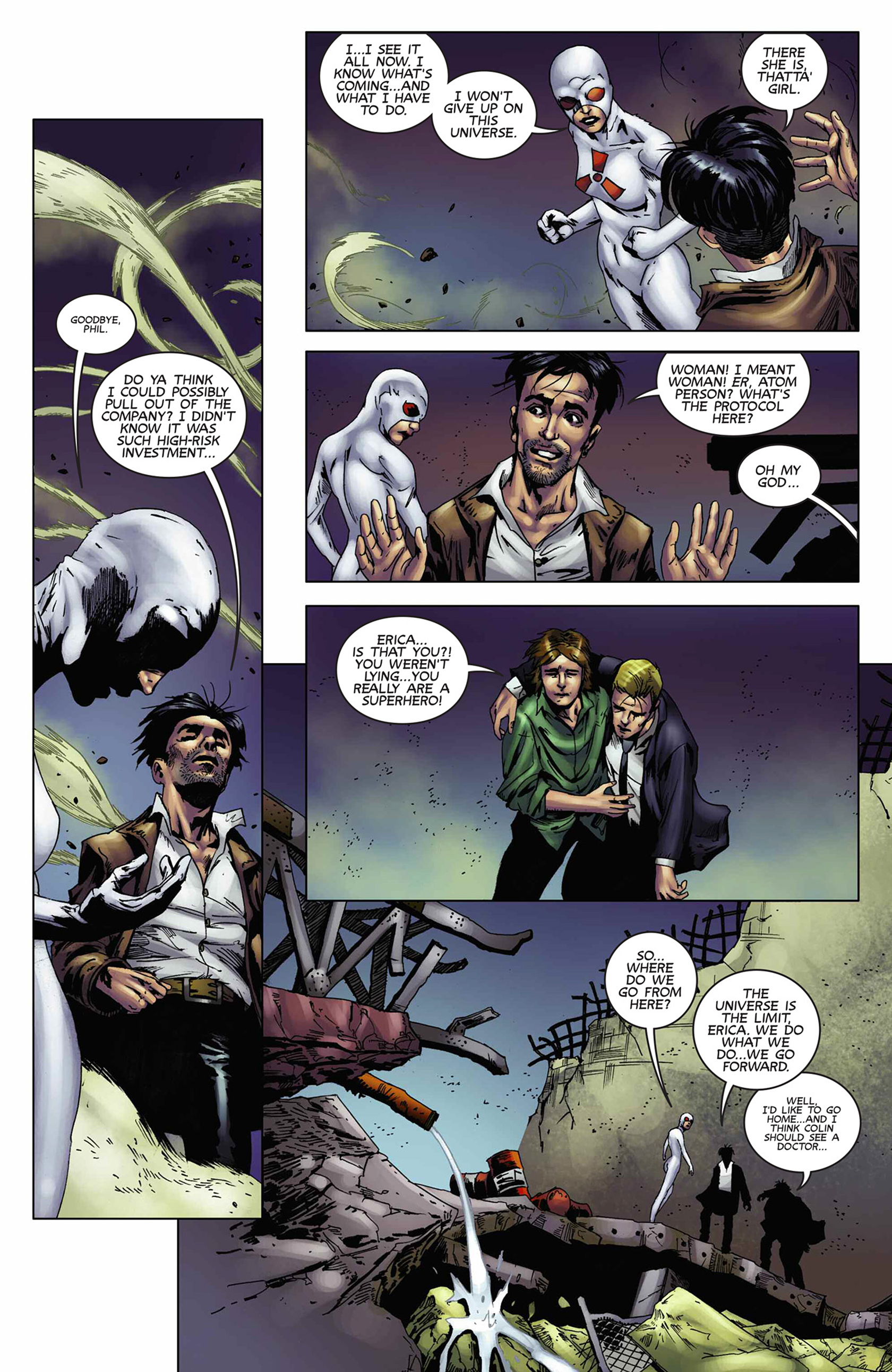 Read online Solar: Man of the Atom (2014) comic -  Issue #12 - 22