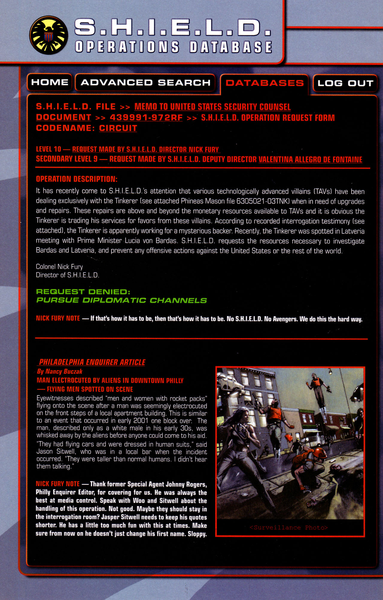 Read online Secret War: From the Files of Nick Fury comic -  Issue # Full - 4