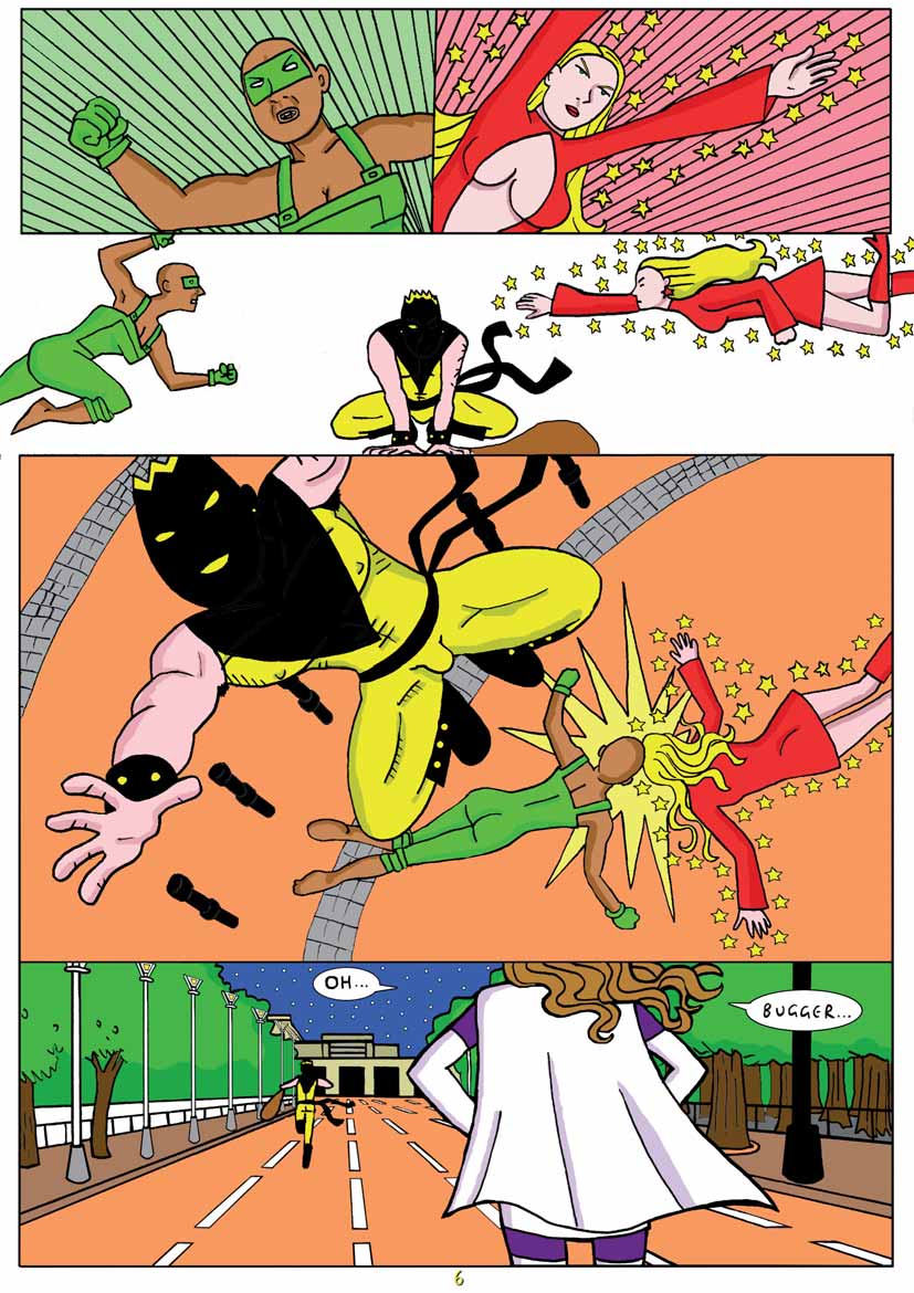 Read online Spandex comic -  Issue #2 - 10