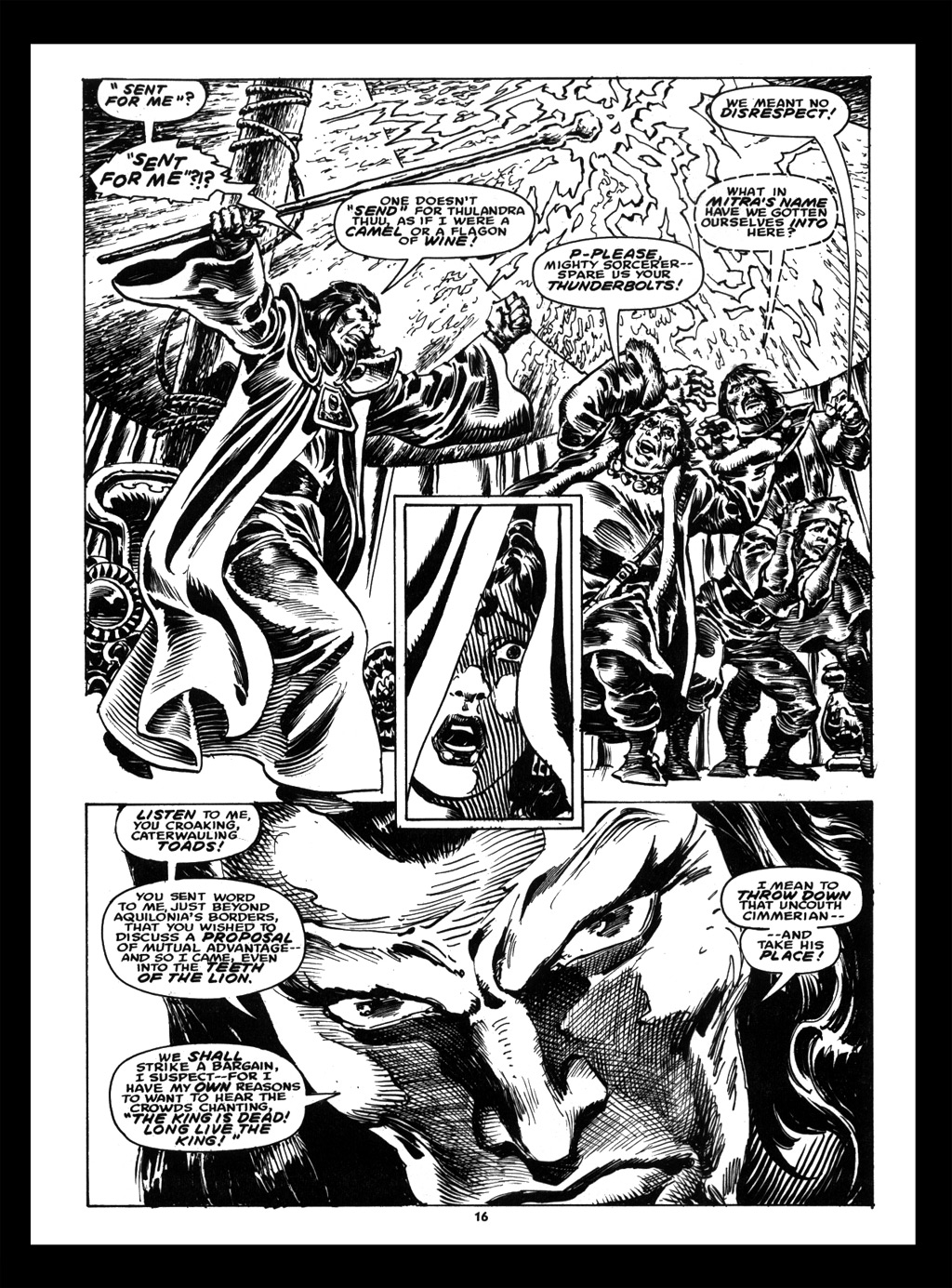 Read online The Savage Sword Of Conan comic -  Issue #214 - 17