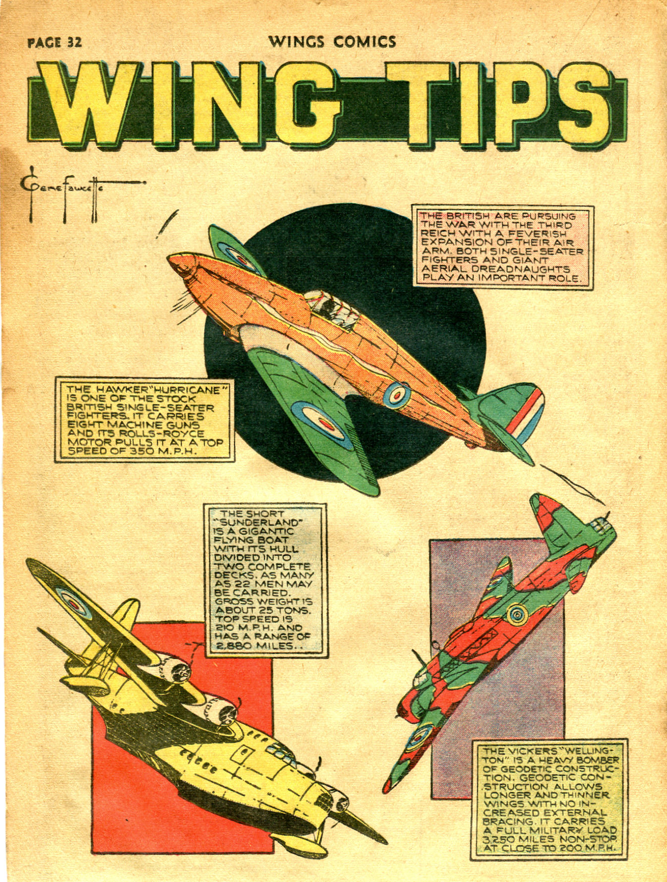 Read online Wings Comics comic -  Issue #5 - 34