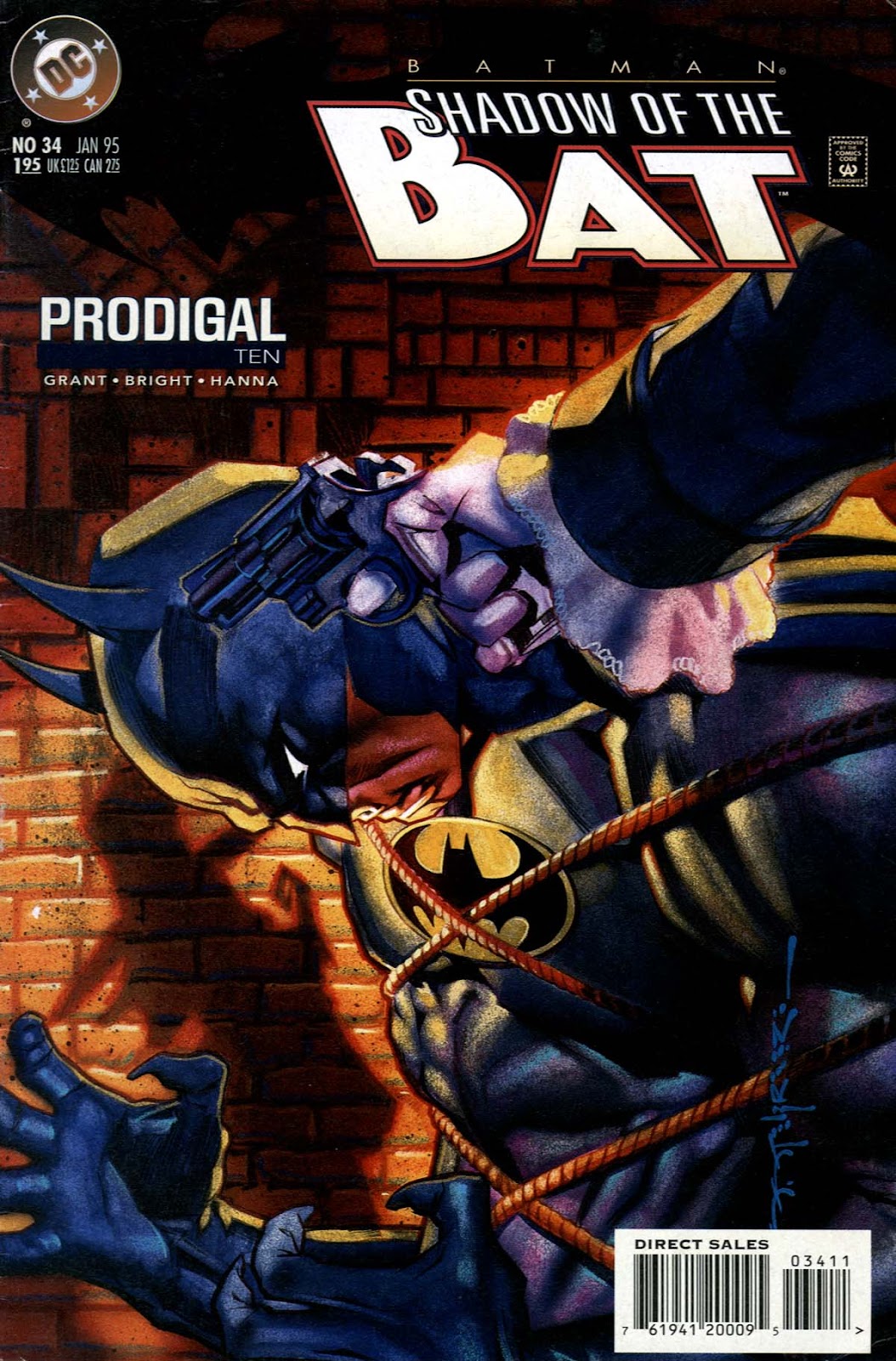 <{ $series->title }} issue Batman: Knightfall Prodigal - Issue #10 - Page 1