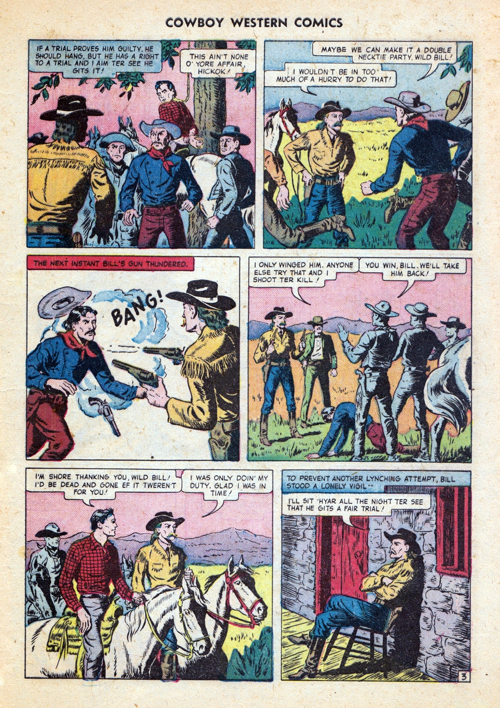 Read online Cowboy Western Comics (1948) comic -  Issue #33 - 5