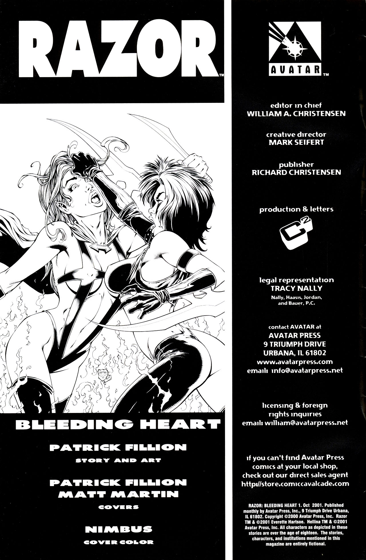 Read online Razor: Bleeding Heart comic -  Issue # Full - 3