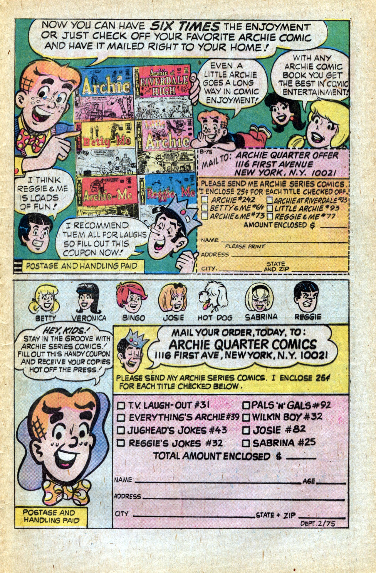 Read online Archie Giant Series Magazine comic -  Issue #233 - 49
