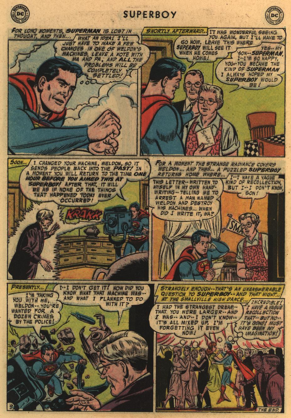 Read online Superboy (1949) comic -  Issue #53 - 30