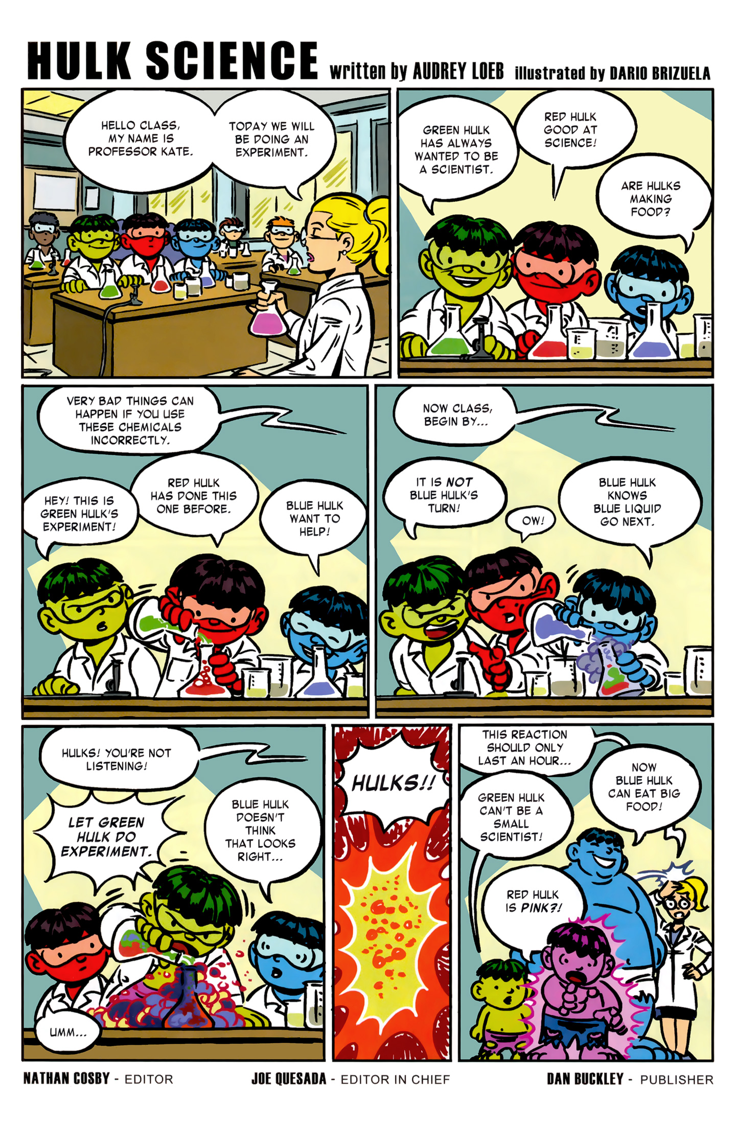 Read online Hulk-Sized Mini-Hulks comic -  Issue # Full - 27