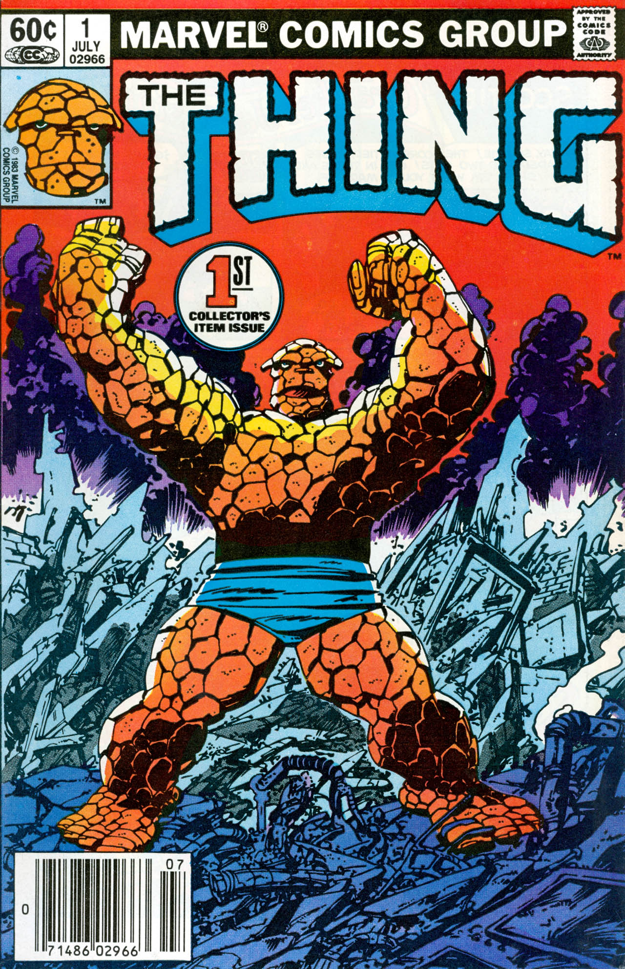 Read online The Thing comic -  Issue #1 - 1
