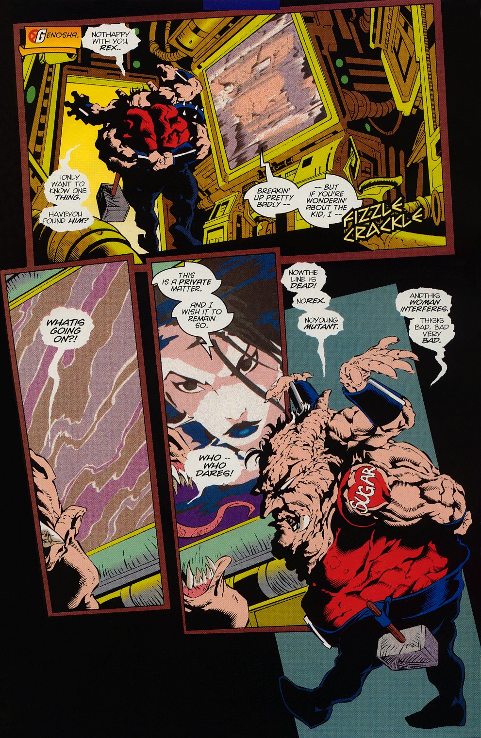 Read online X-Man comic -  Issue #7 - 17