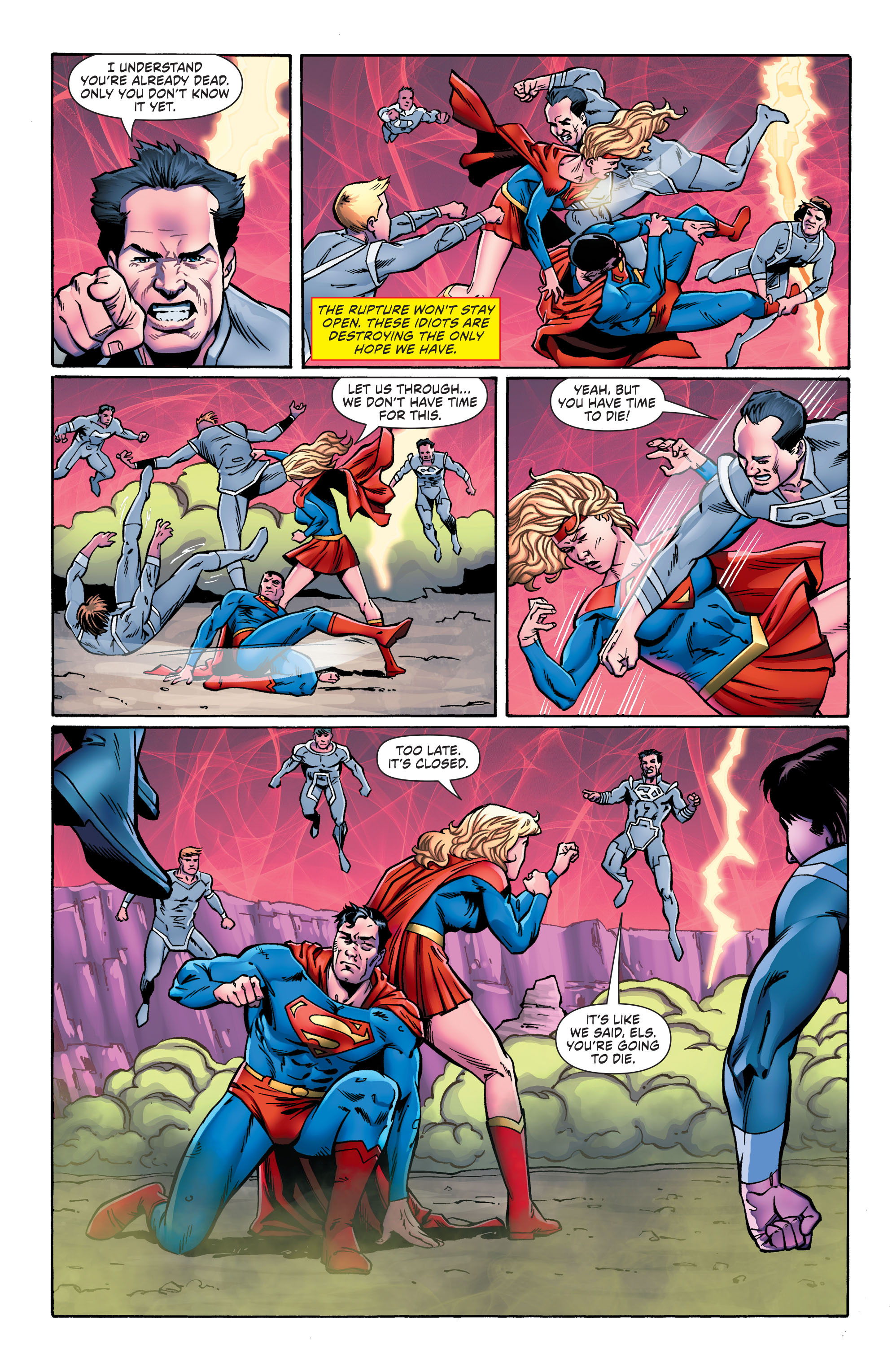 Read online Convergence Adventures of Superman comic -  Issue #1 - 21
