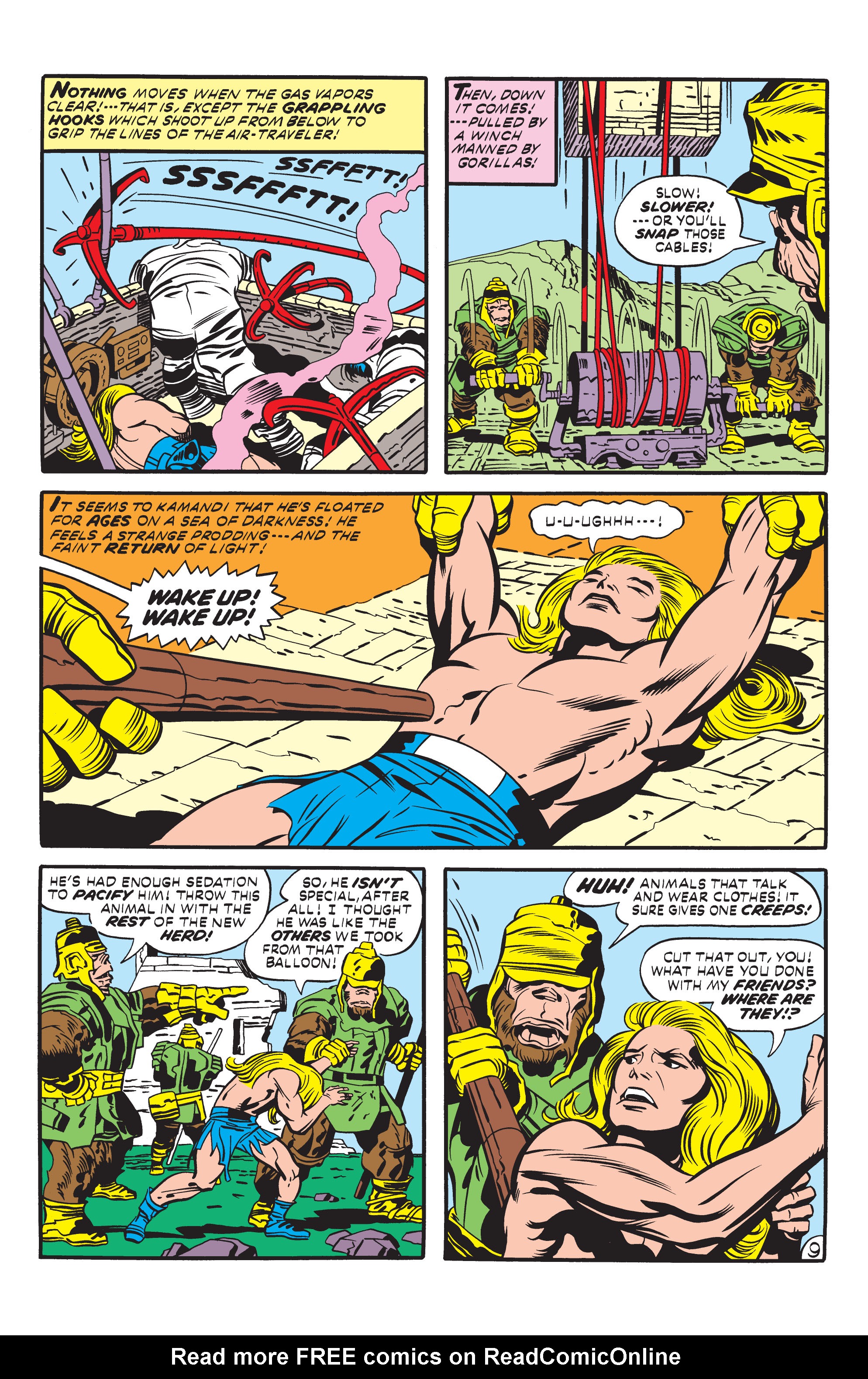 Read online Kamandi, The Last Boy On Earth comic -  Issue #4 - 9