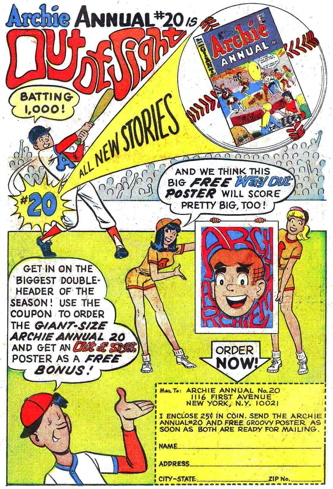 Read online Archie (1960) comic -  Issue #183 - 19
