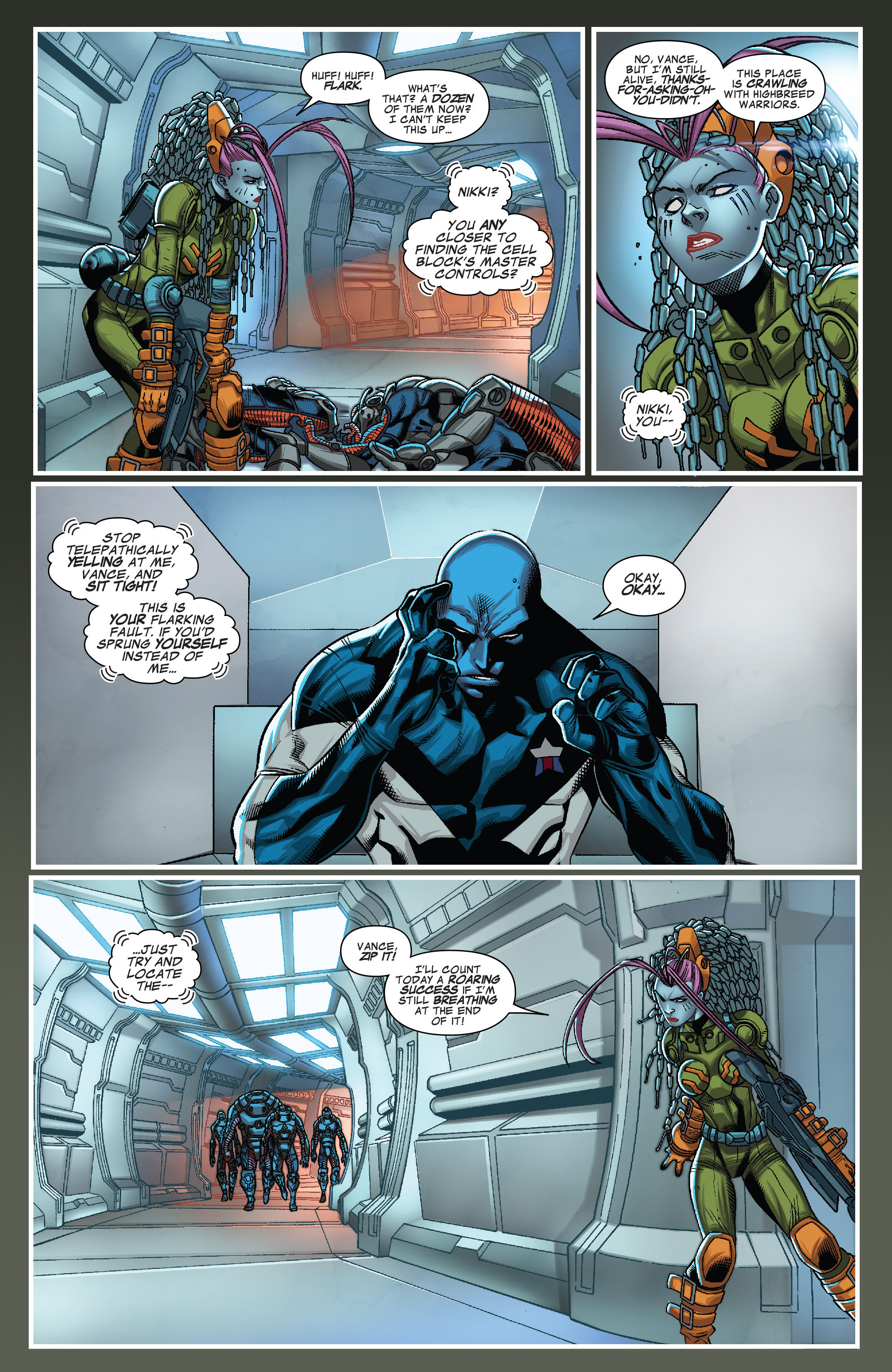 Read online Guardians of Infinity comic -  Issue #6 - 7