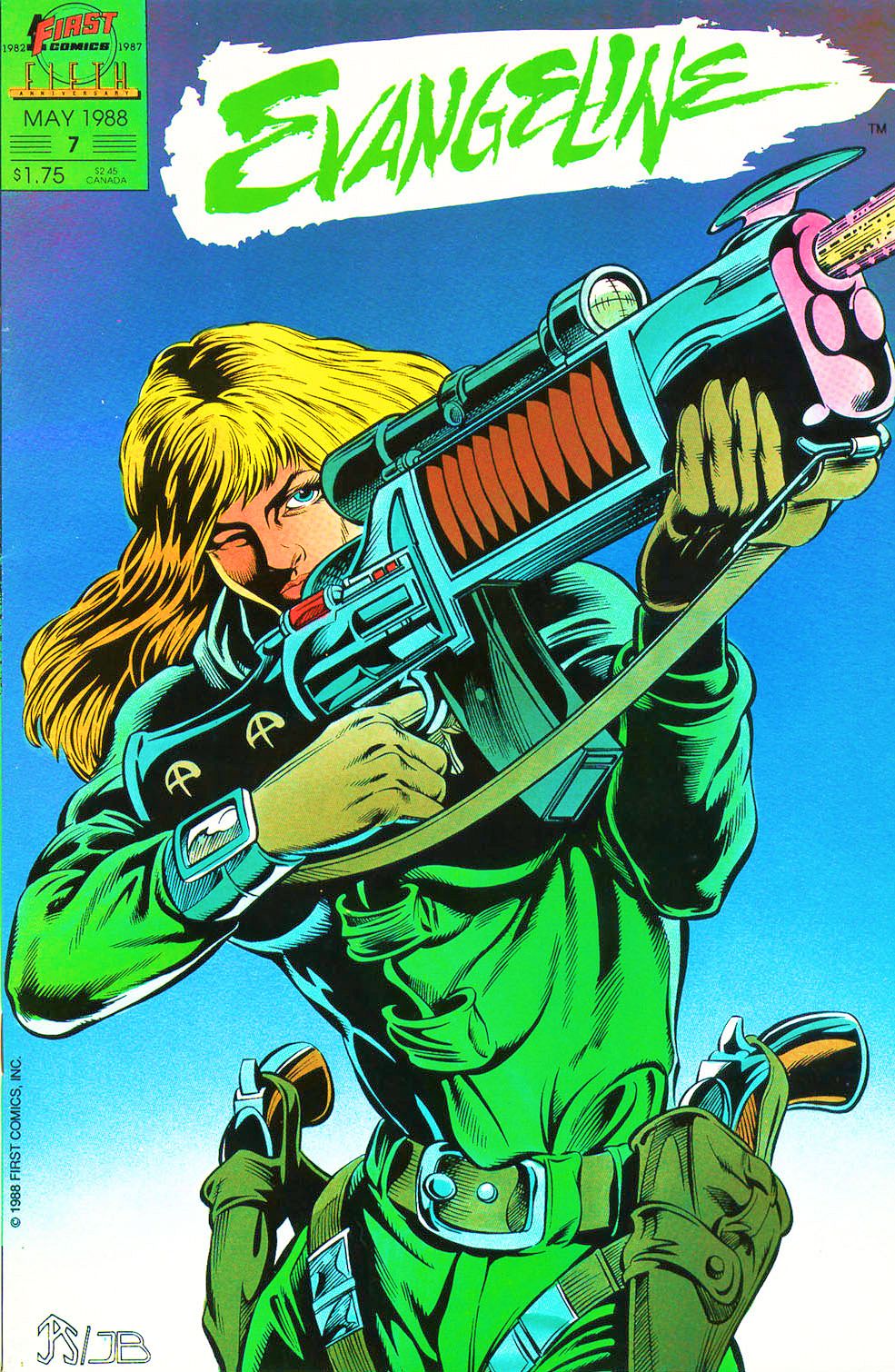 Read online Evangeline comic -  Issue #7 - 1