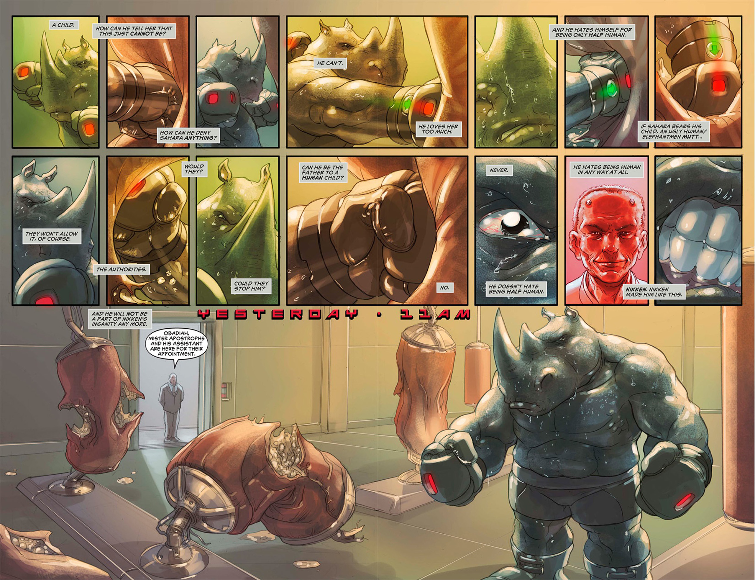 Read online Elephantmen comic -  Issue #37 - 14
