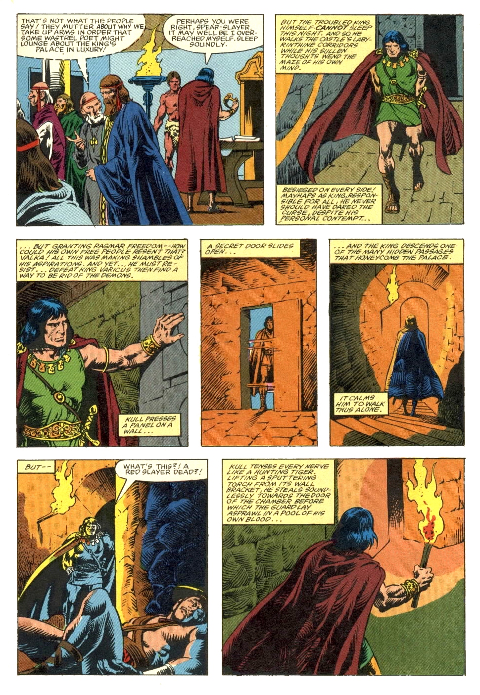 Read online Kull The Conqueror (1982) comic -  Issue #1 - 27