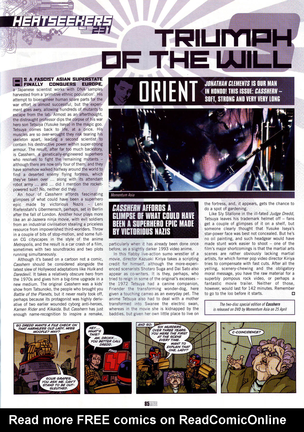 Read online Judge Dredd Megazine (Vol. 5) comic -  Issue #231 - 84