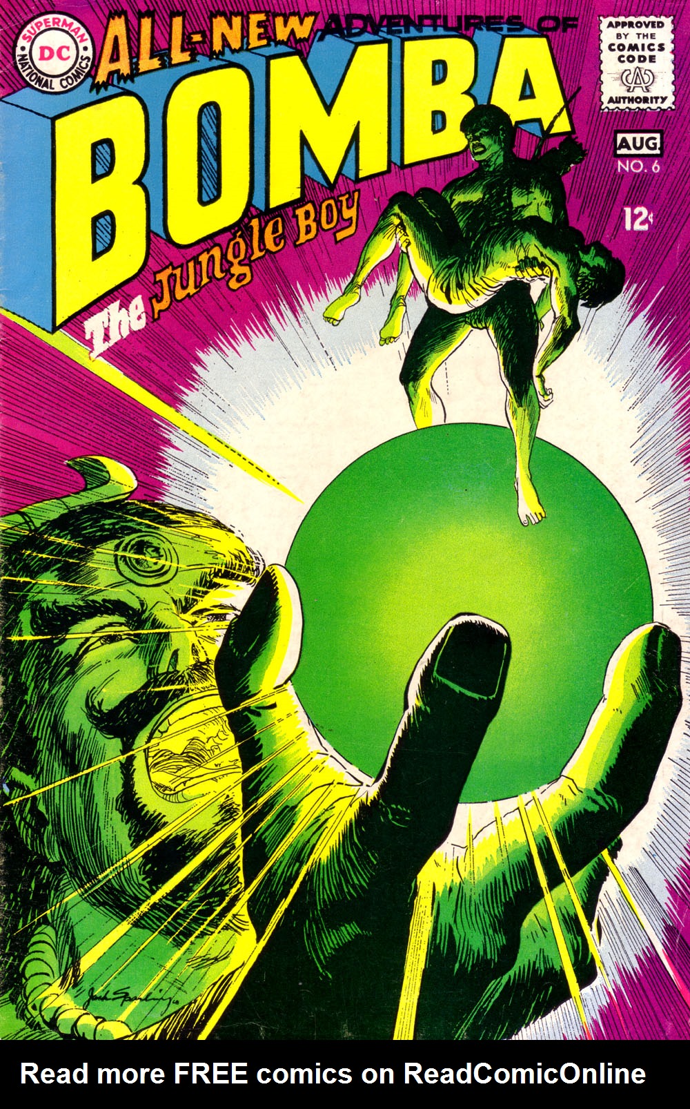Read online Bomba, The Jungle Boy comic -  Issue #6 - 1