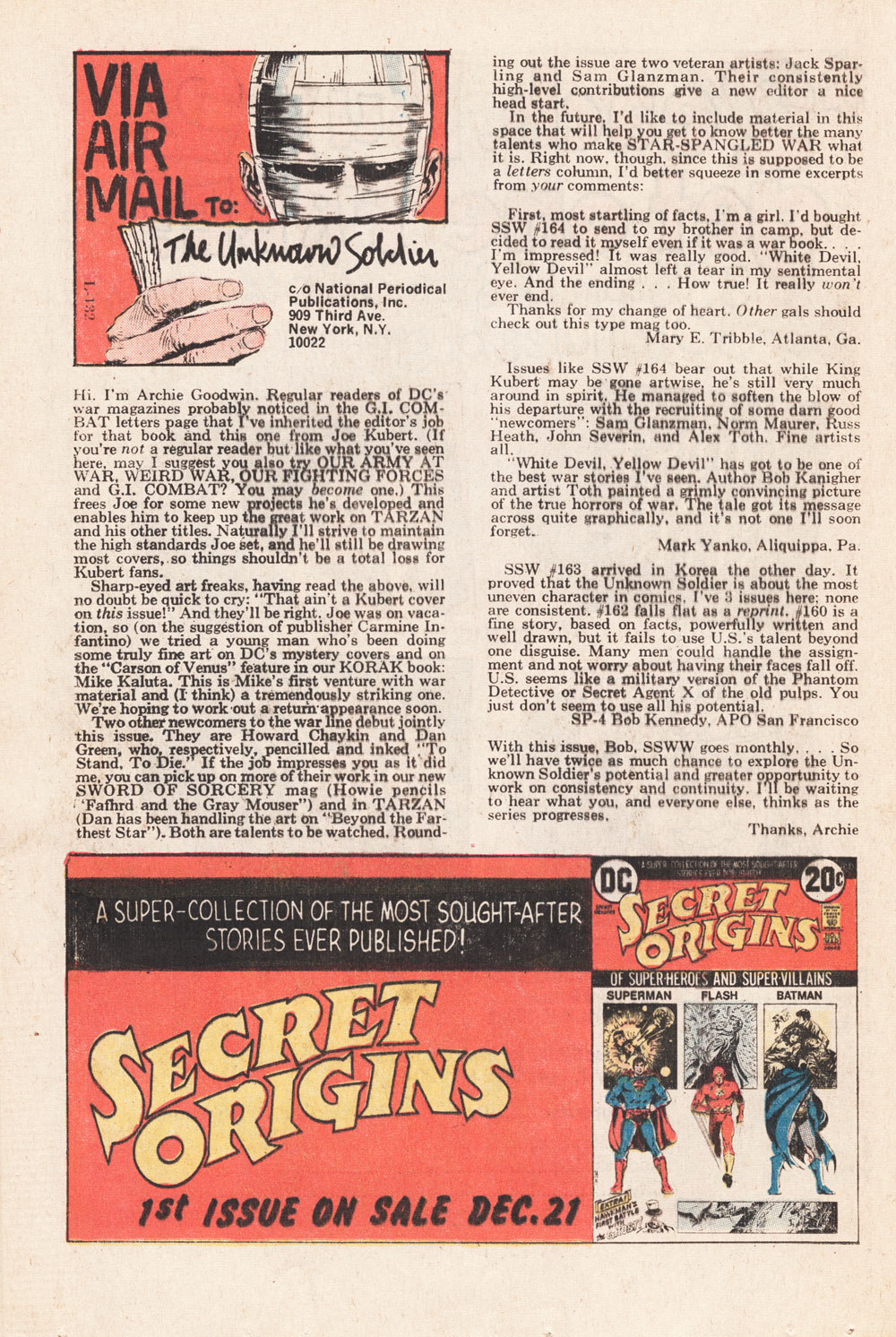 Read online Star Spangled War Stories (1952) comic -  Issue #167 - 19