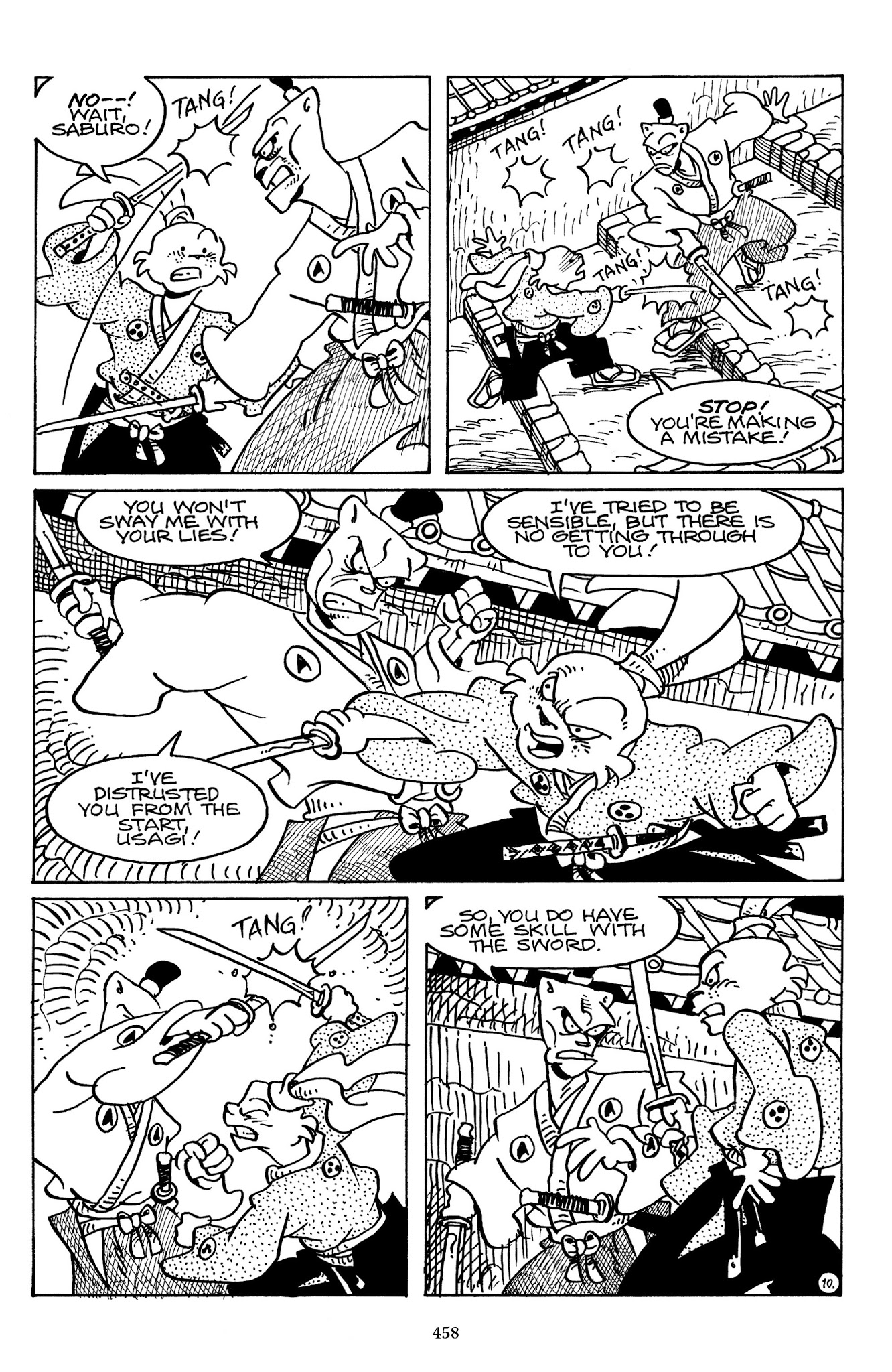 Read online The Usagi Yojimbo Saga comic -  Issue # TPB 5 - 452