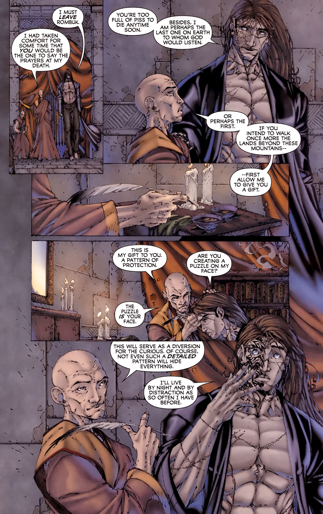 Read online Dean Koontz's Frankenstein: Prodigal Son (2008) comic -  Issue #1 - 7