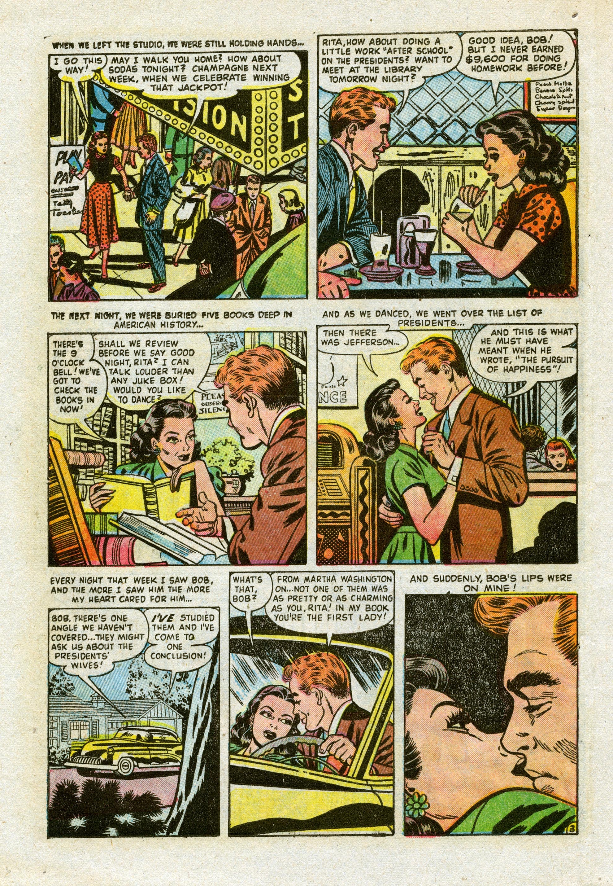 Read online Love Romances comic -  Issue #33 - 22