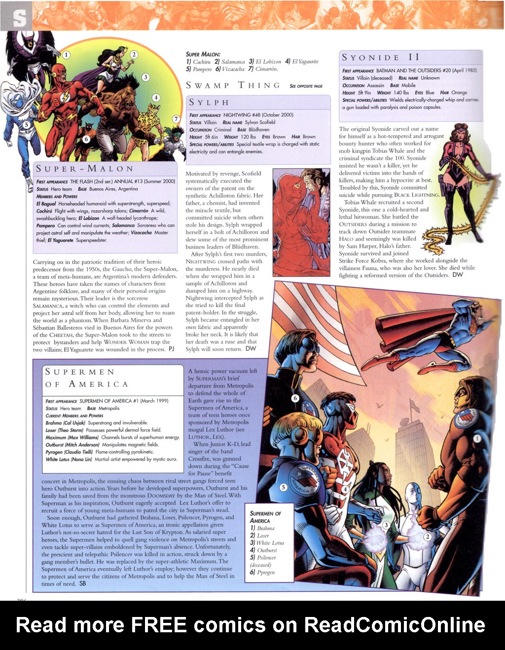 Read online The DC Comics Encyclopedia comic -  Issue # TPB 1 - 297