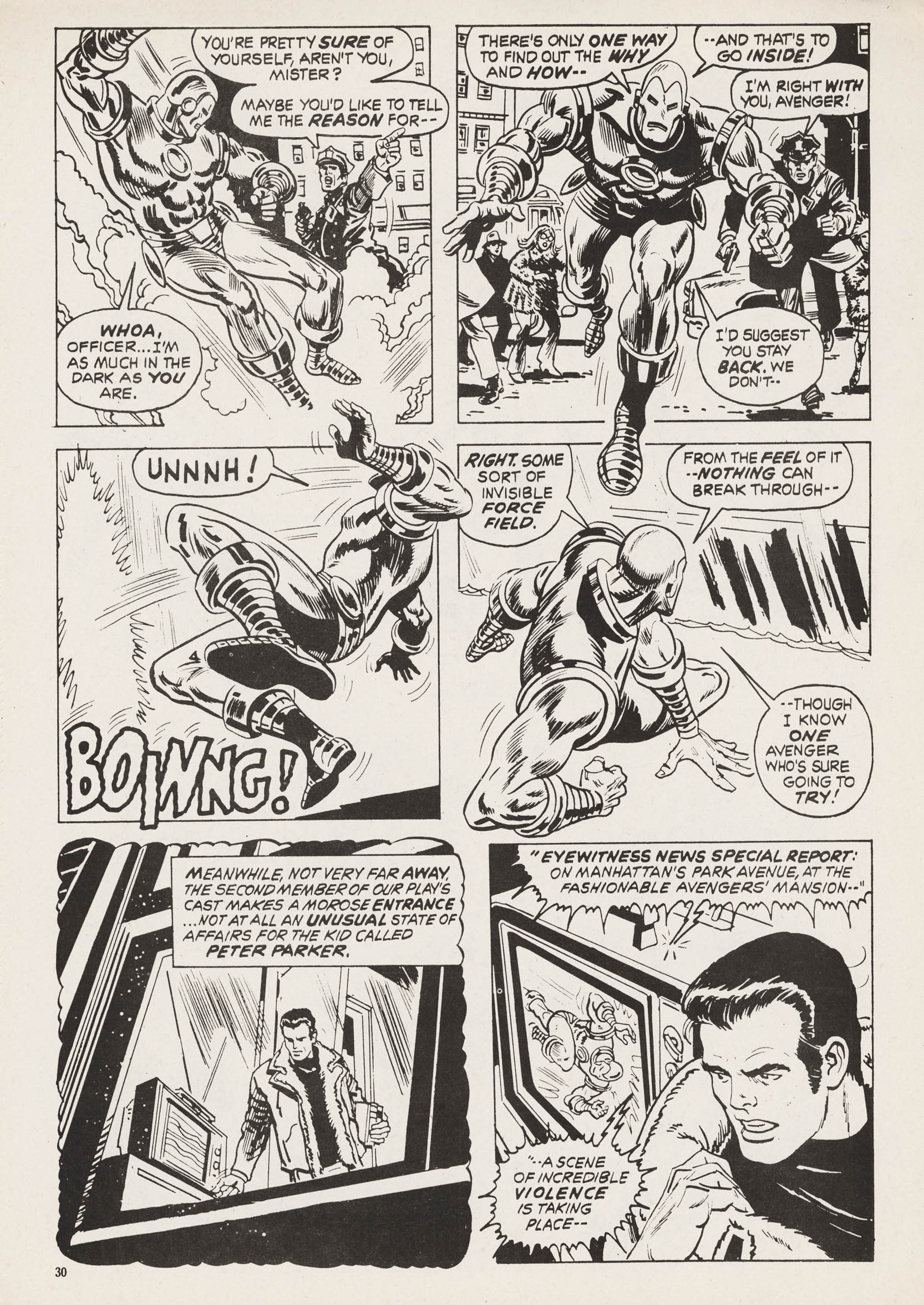 Read online Captain Britain (1976) comic -  Issue #24 - 30