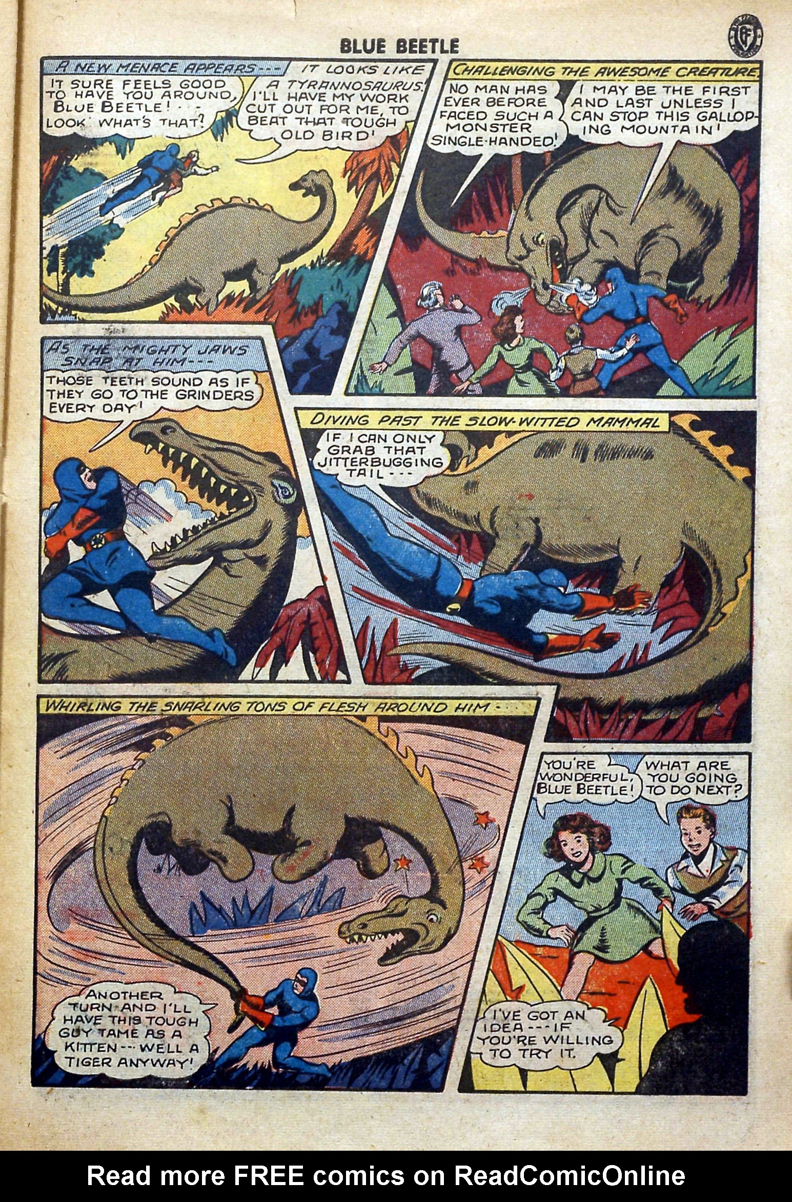 Read online The Blue Beetle comic -  Issue #37 - 26