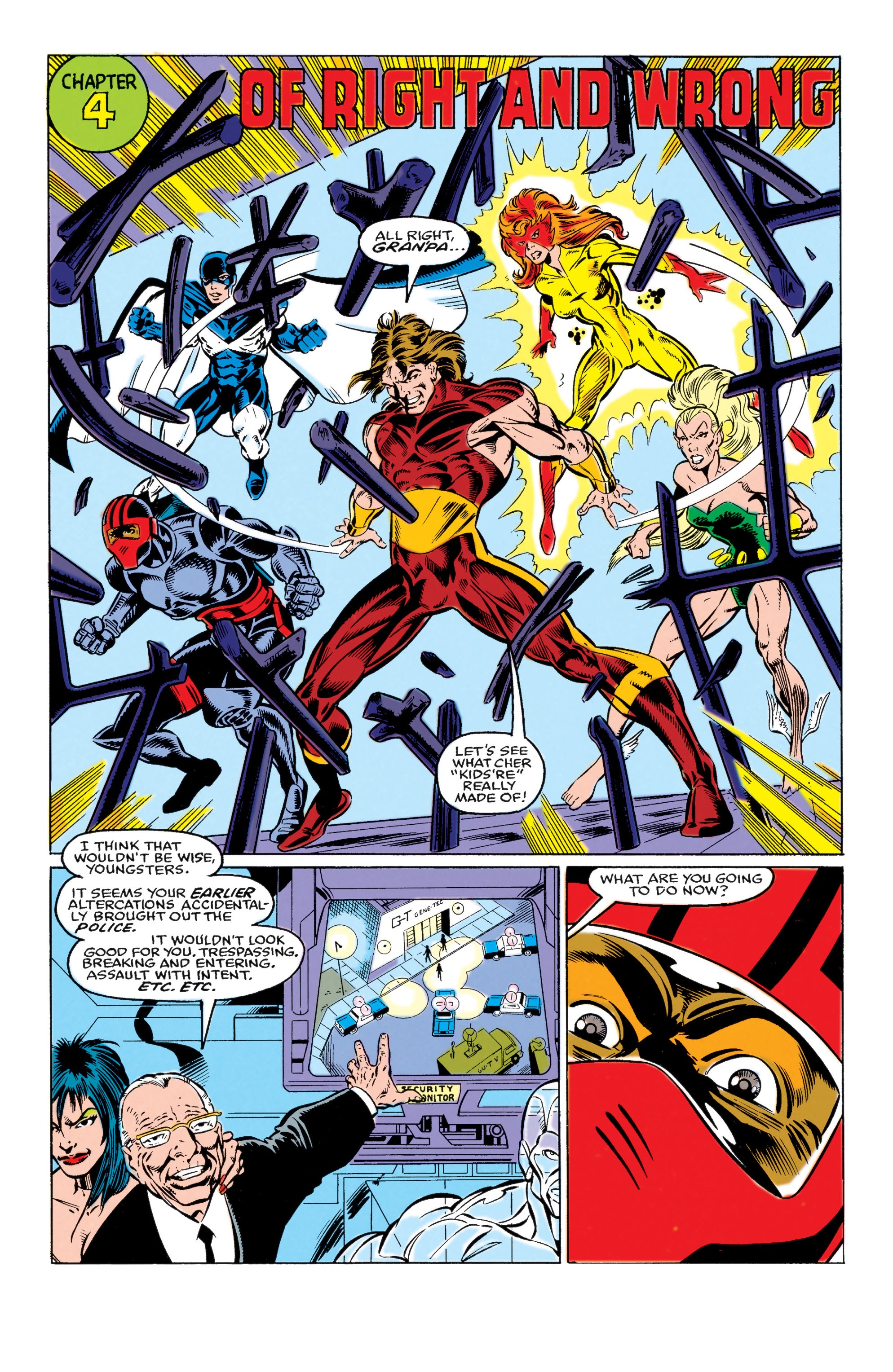 Read online The New Warriors comic -  Issue #4 - 16
