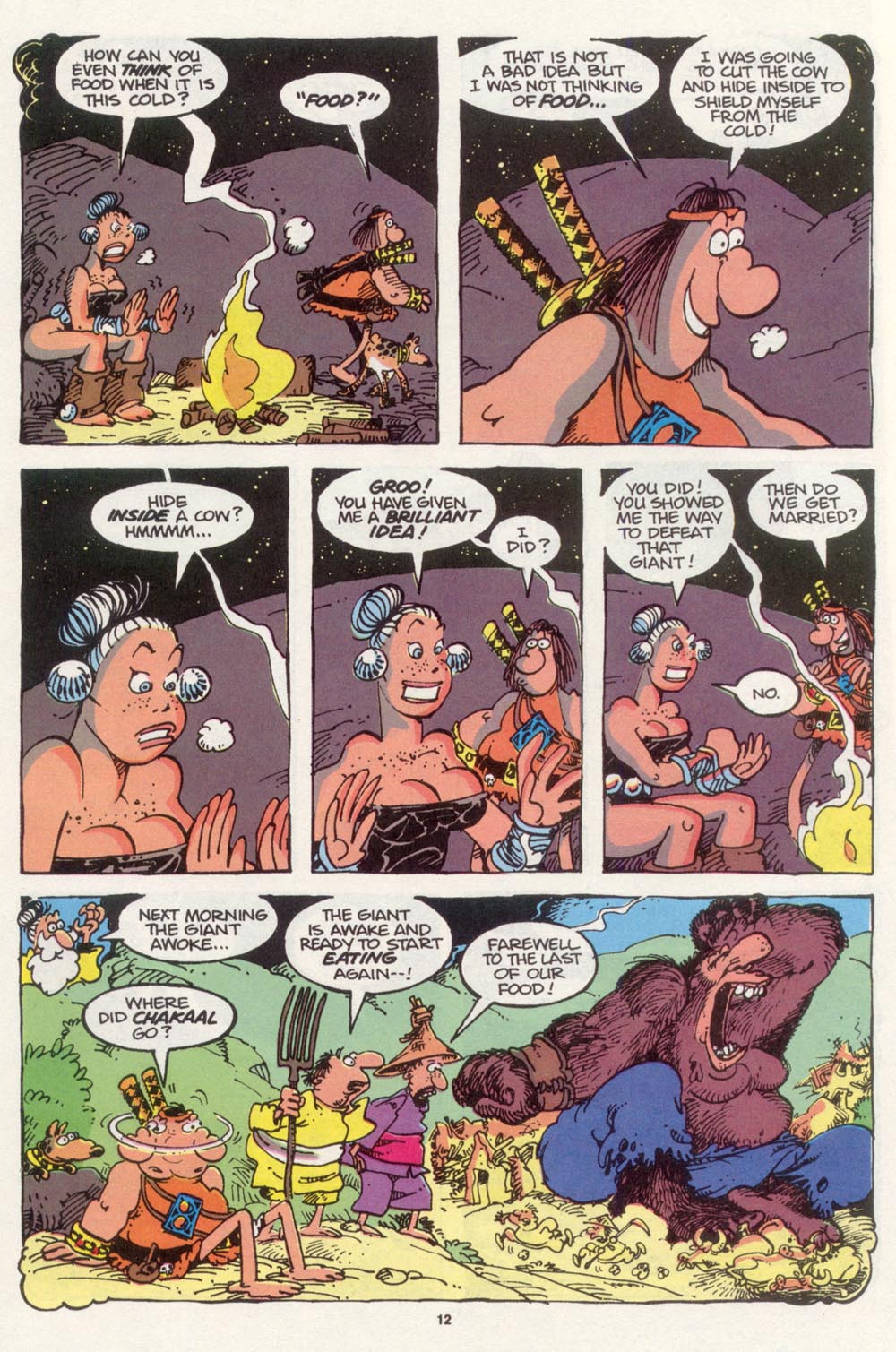 Read online Sergio Aragonés Groo the Wanderer comic -  Issue #98 - 13