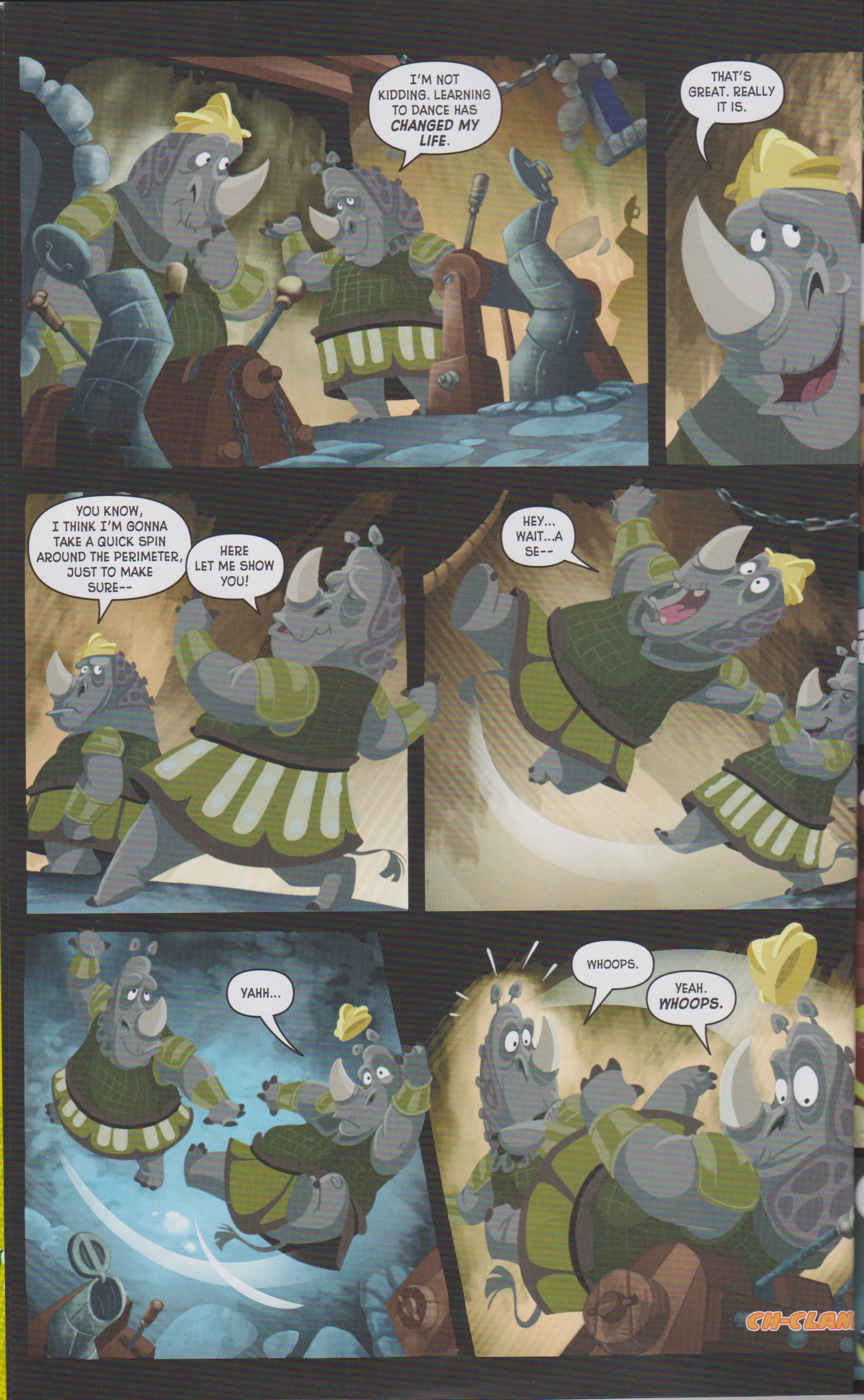 Read online Kung Fu Panda Everyone is Kung Fu Fighting comic -  Issue # TPB (Part 1) - 7