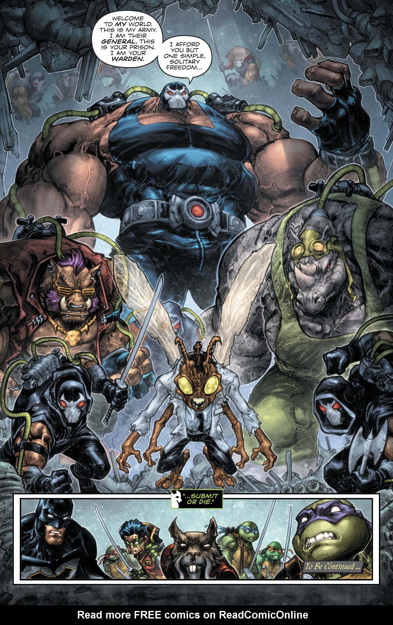 Read online Batman/Teenage Mutant Ninja Turtles II comic -  Issue #3 - 21