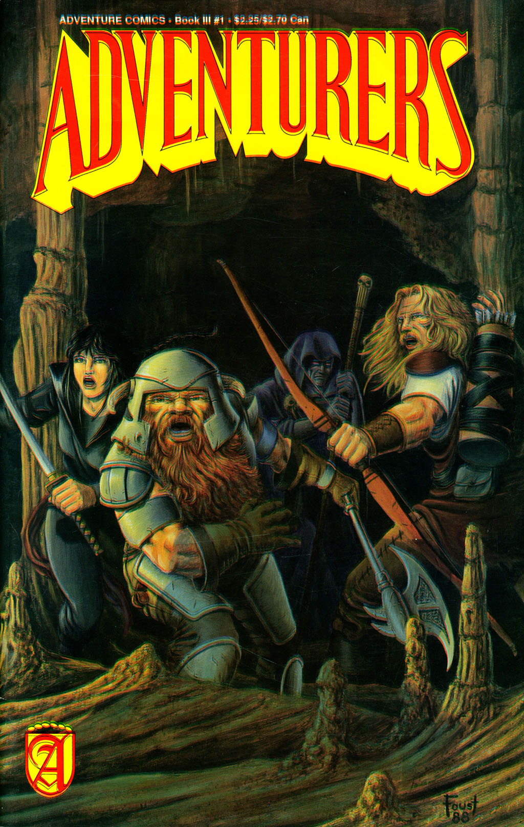 Read online Adventurers (1989) comic -  Issue #1 - 2