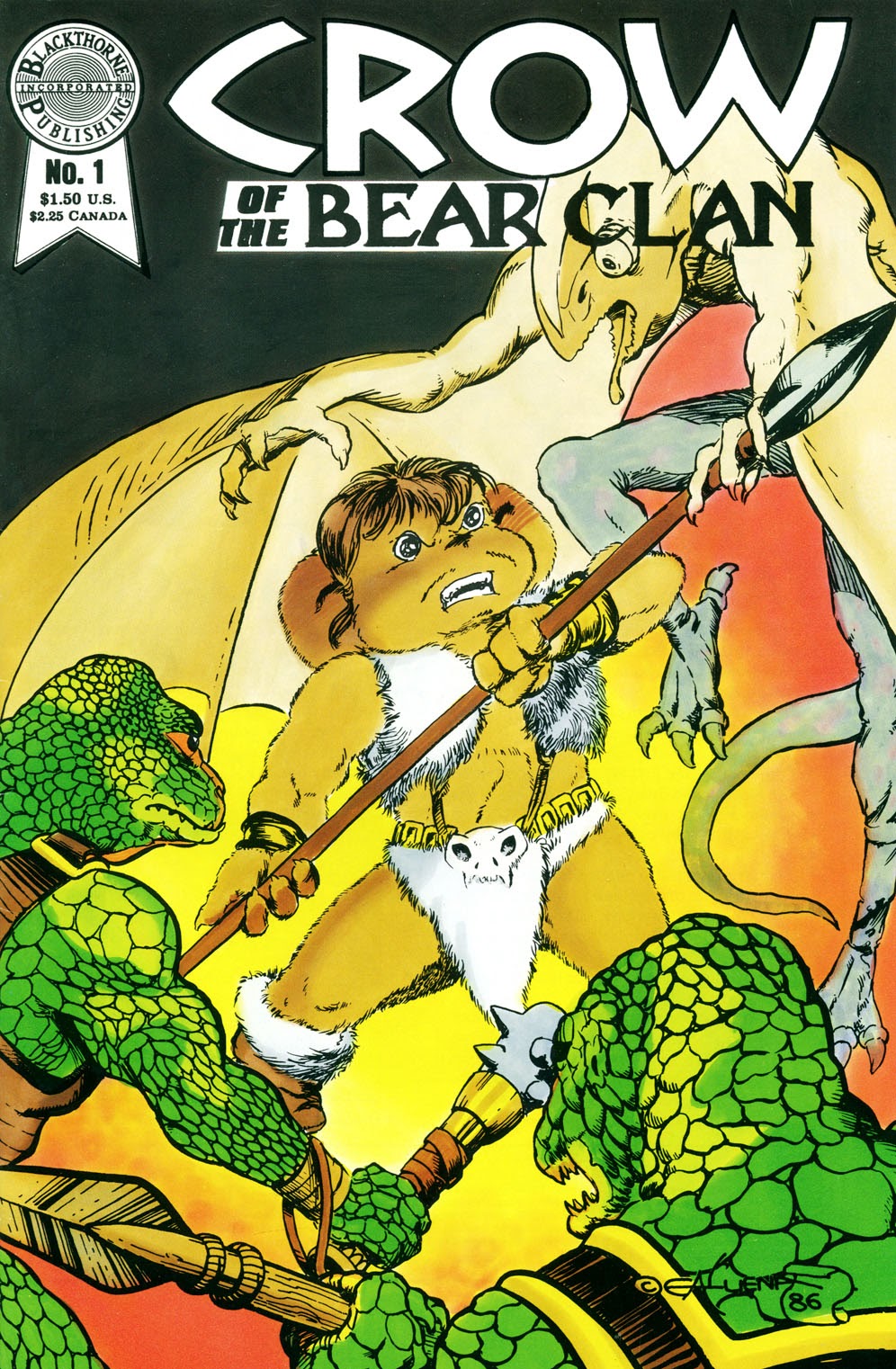 Read online Crow of the Bear Clan comic -  Issue #1 - 1