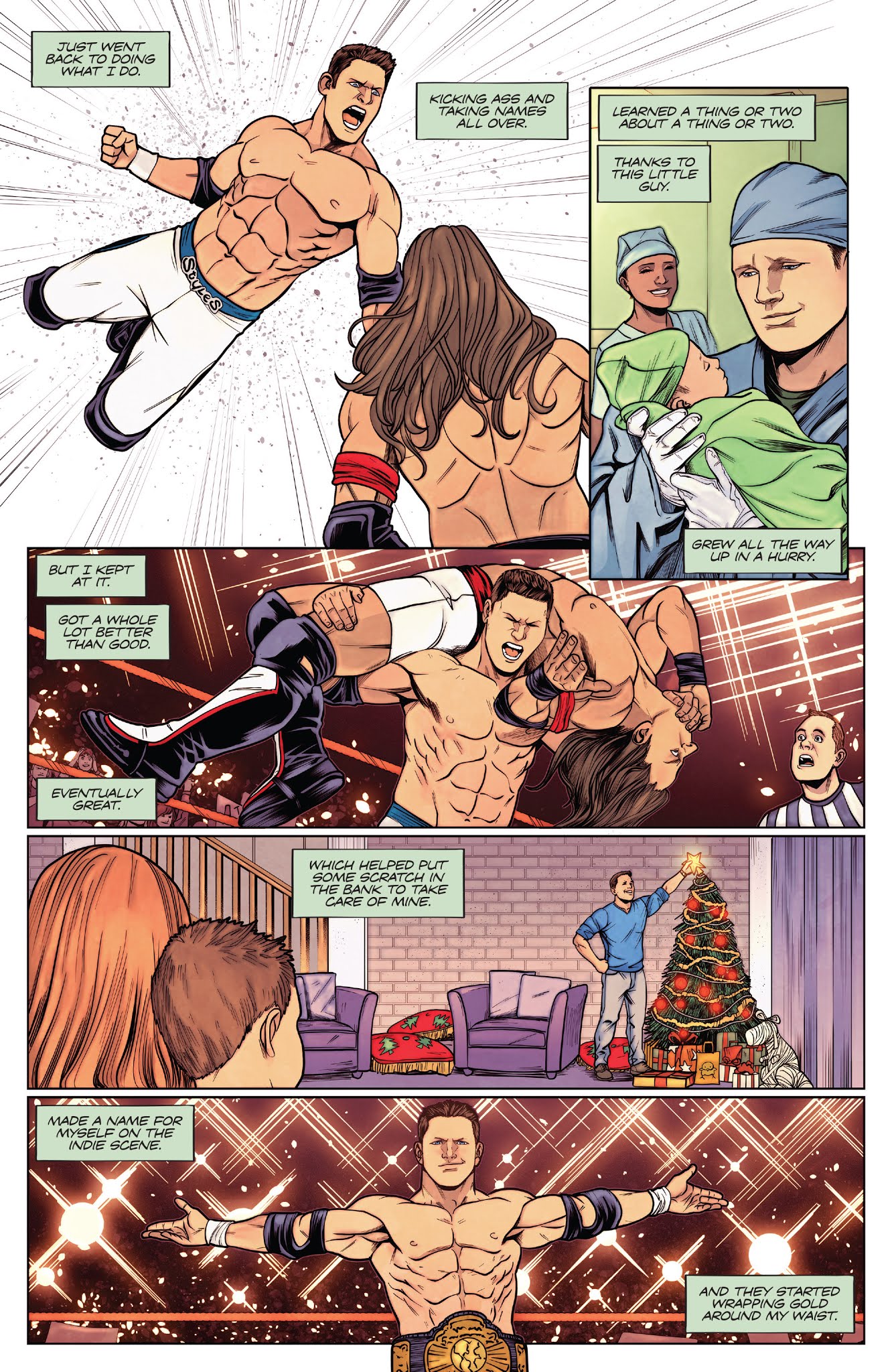 Read online WWE comic -  Issue #21 - 15